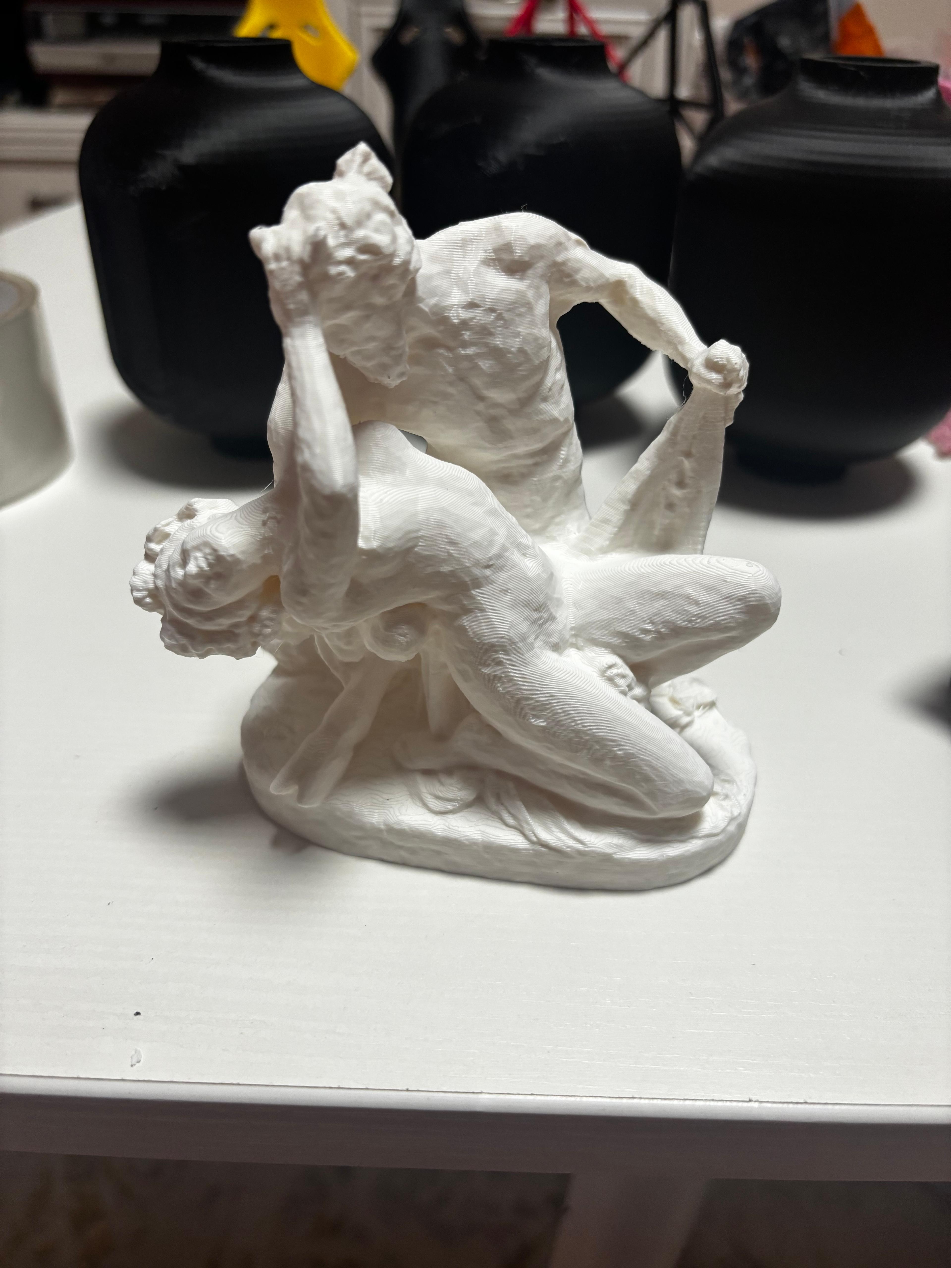 Ancient Greek Love sculpture 3d model