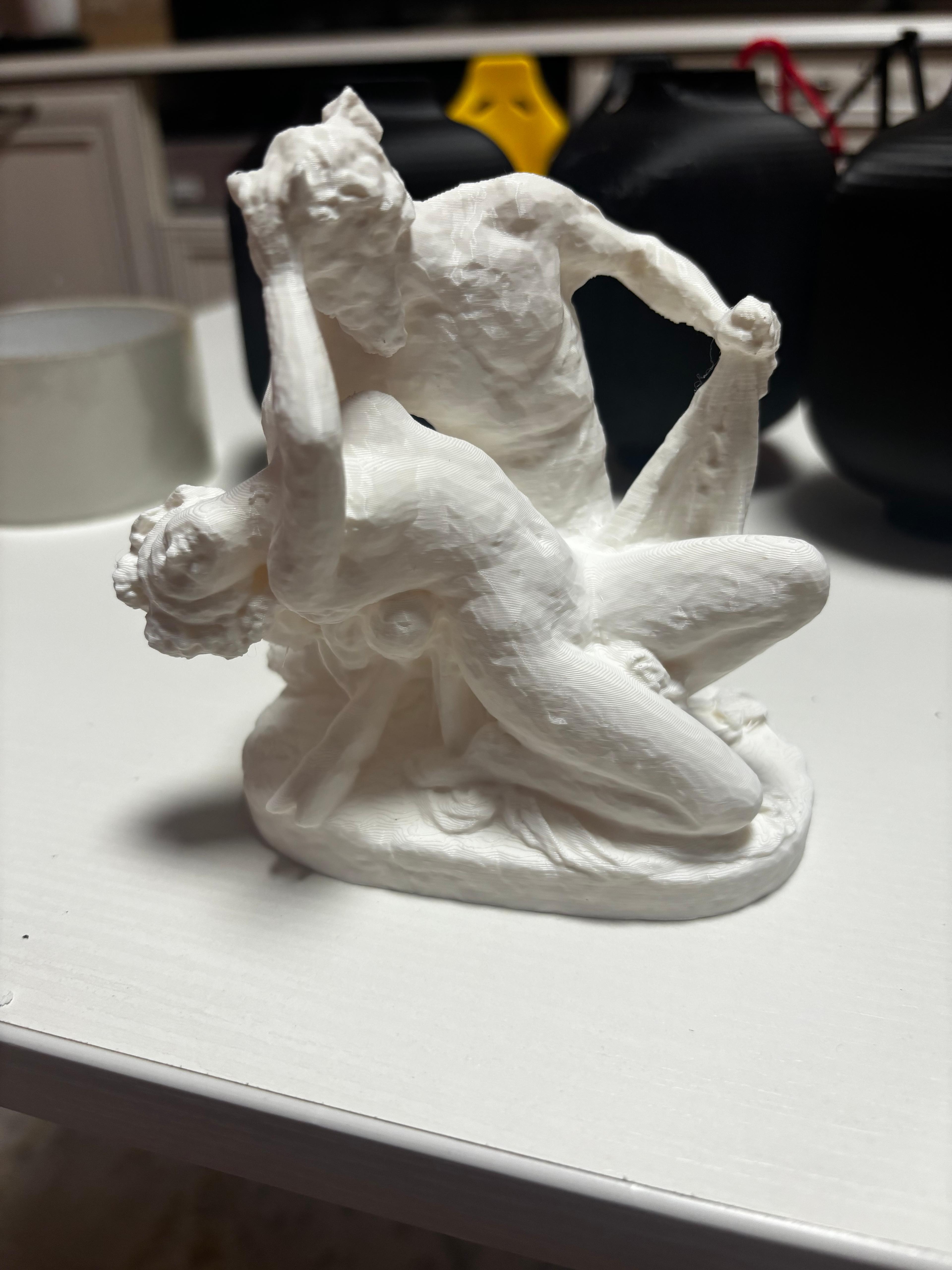 Ancient Greek Love sculpture 3d model
