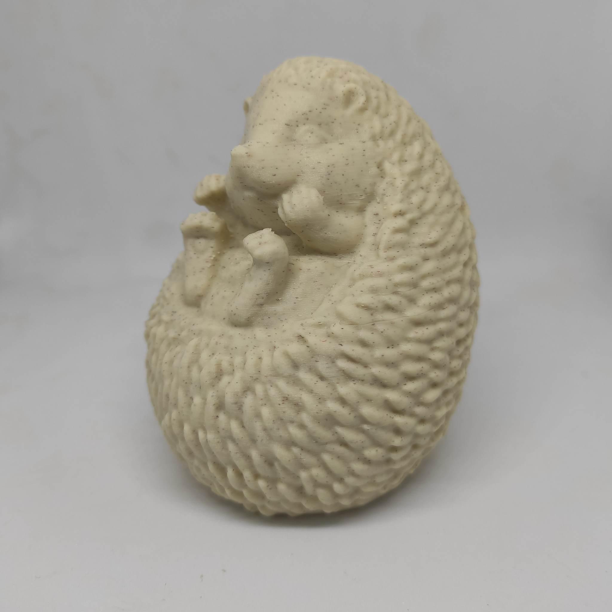 hedgehog - Supportless & Easy to print  3d model