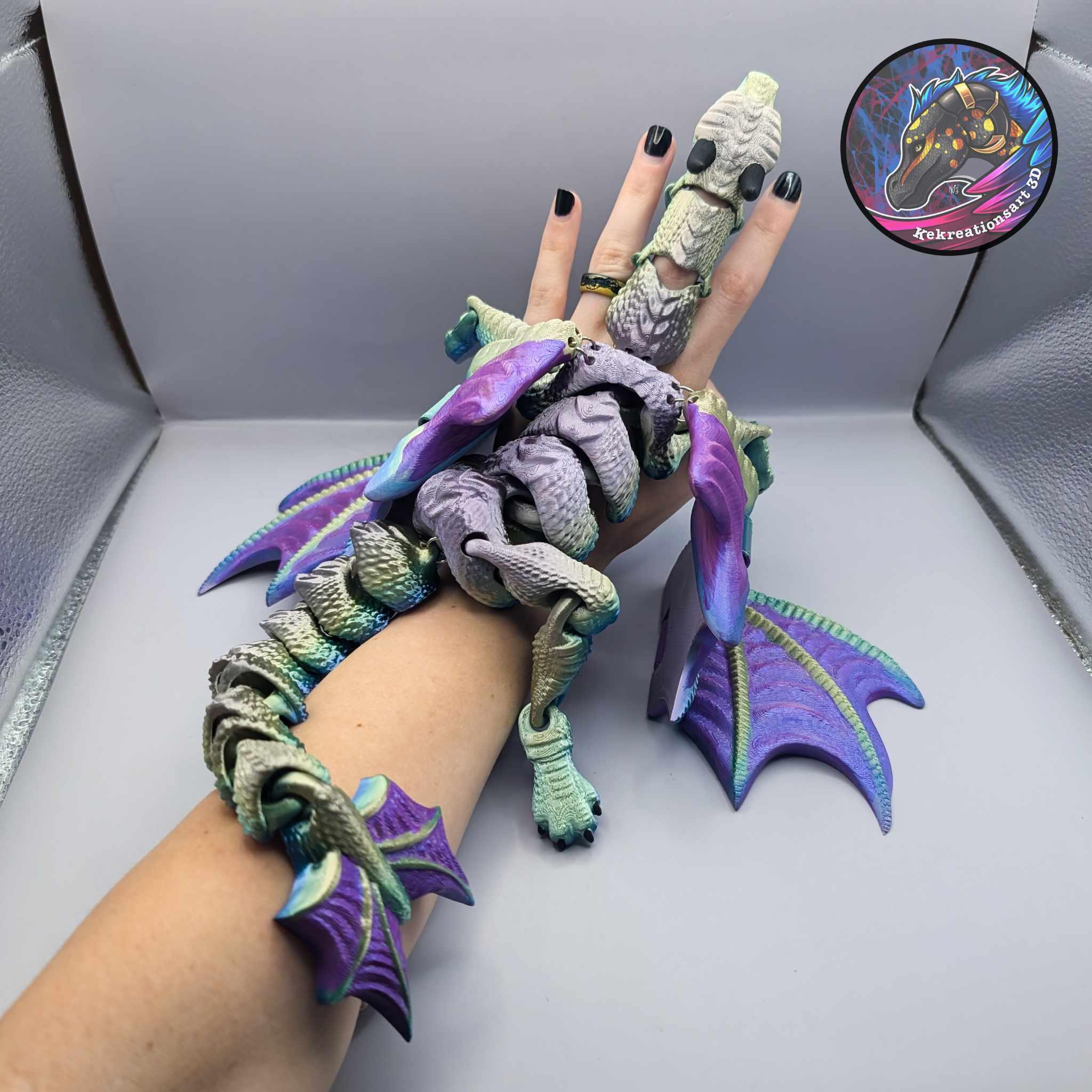 Dragon finger puppet updated 3d model
