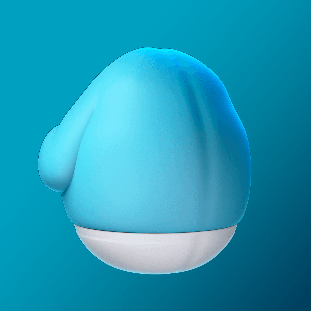 Angry Gamer Weeble Wobble 3d model