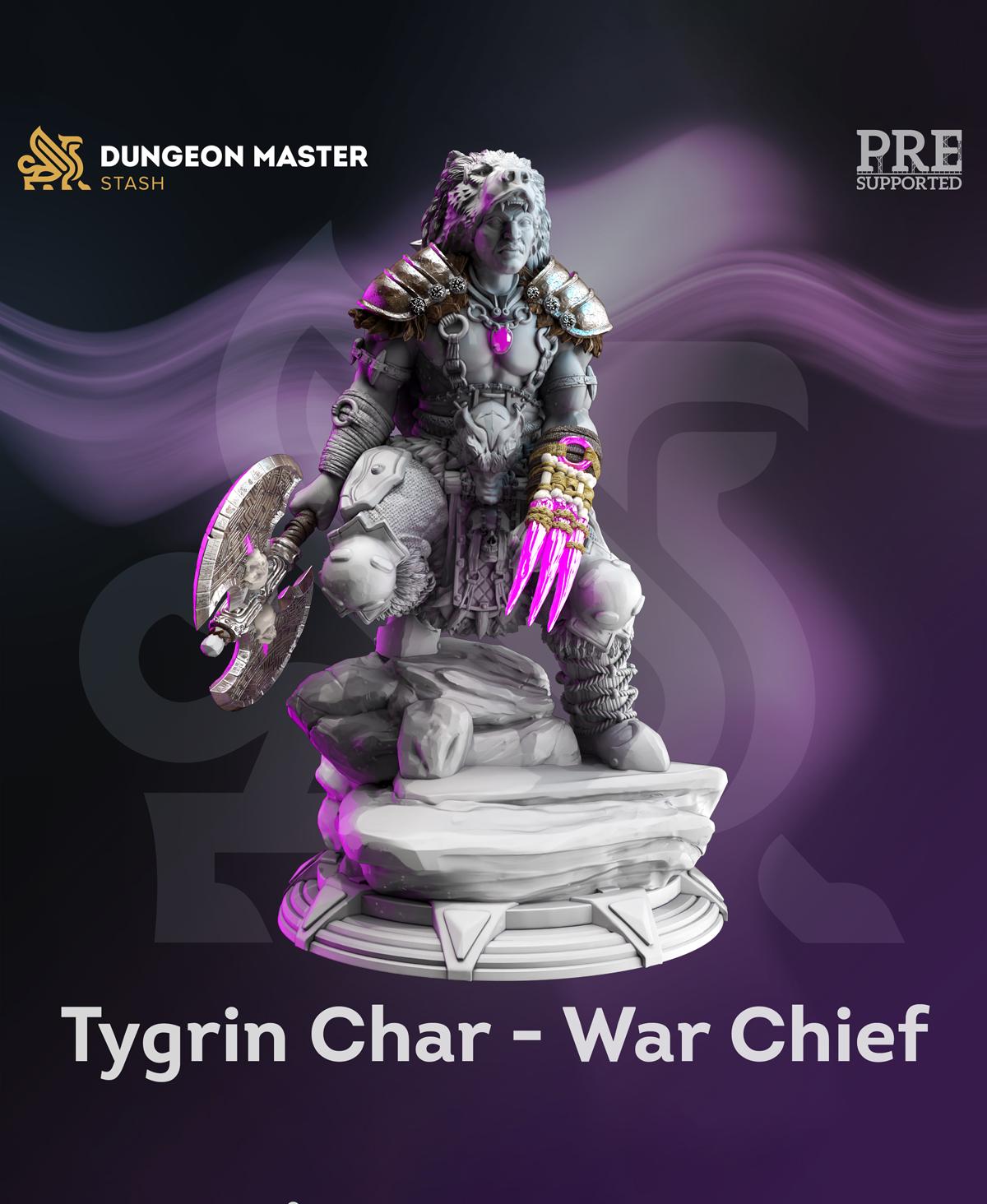 Tygrin - War Chief 3d model