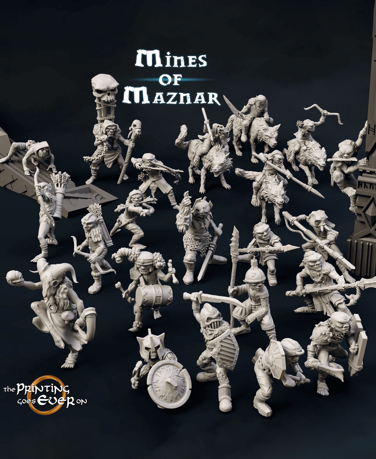 Maznar Goblin Army  3d model