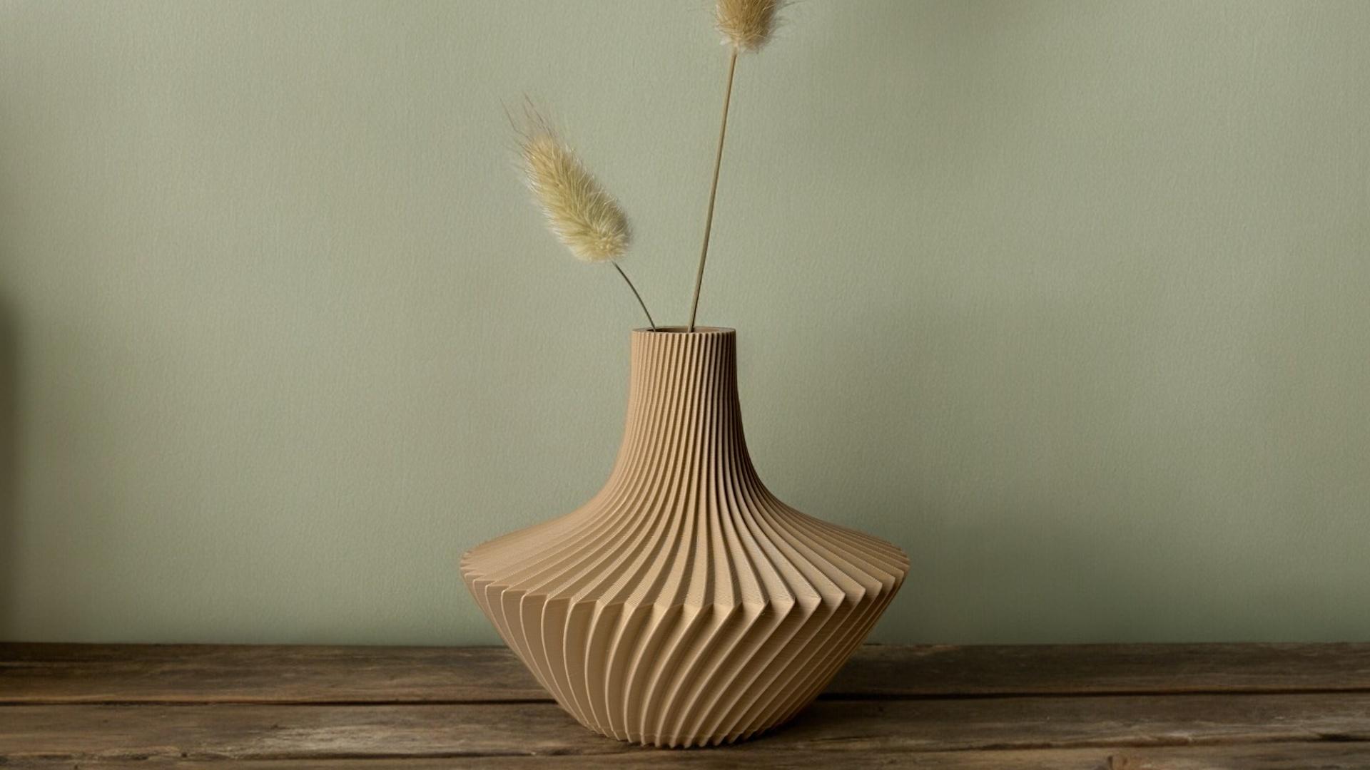 The Trot Vase - A Botany Chic Vase 3d model