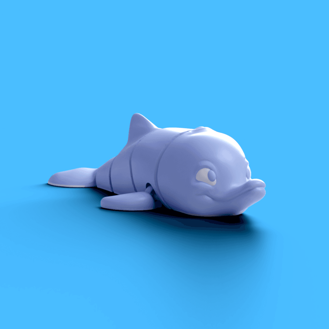 3DL Articulated Dolphin 3d model