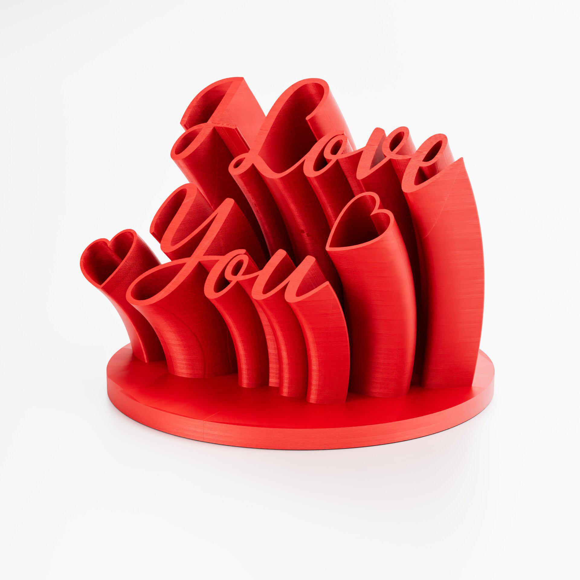 'I Love You' en 3D – Déclaration Affectueuse à Imprimer Soi-même 3d model