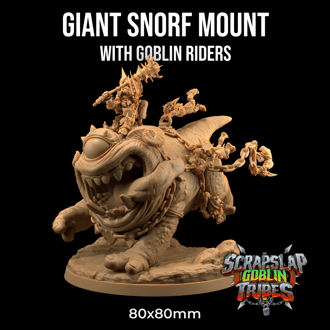 Giant Snorf Mount  3d model