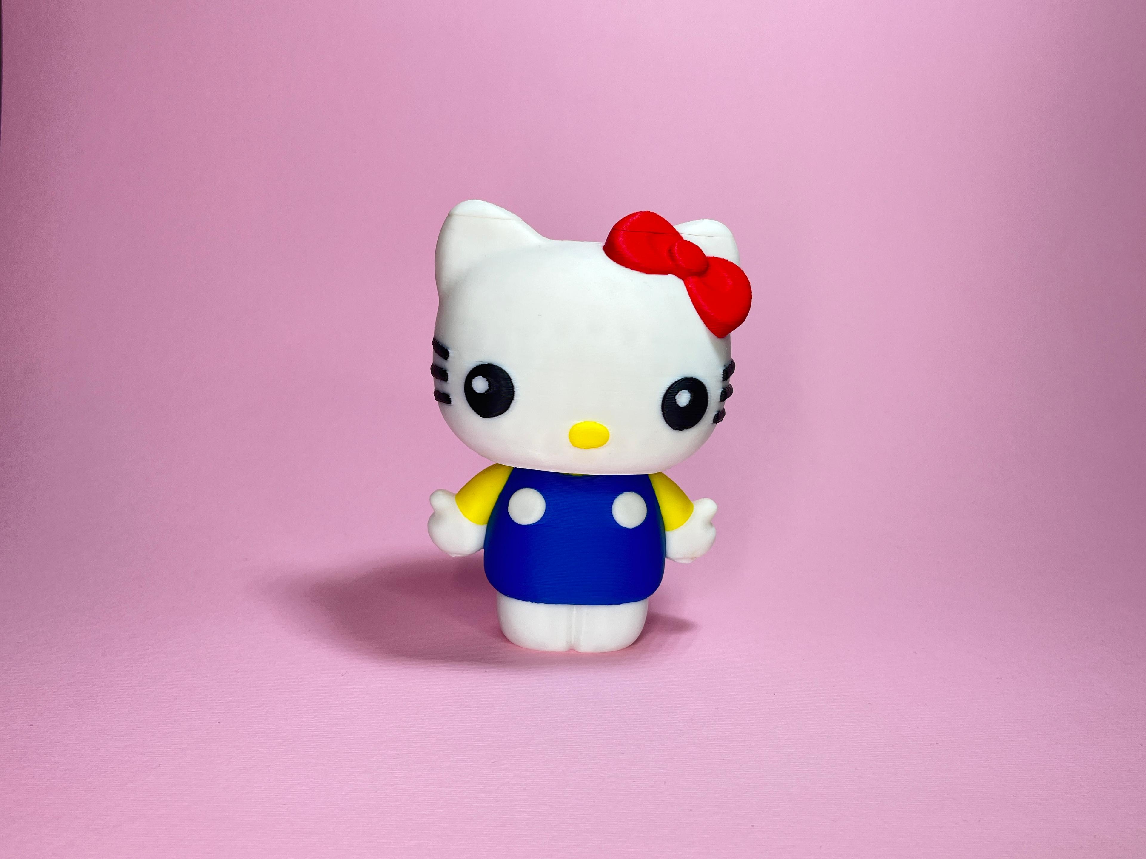 Hello Kitty 猫头 3D Funko Pop! Bobblehead Style Figure 3d model