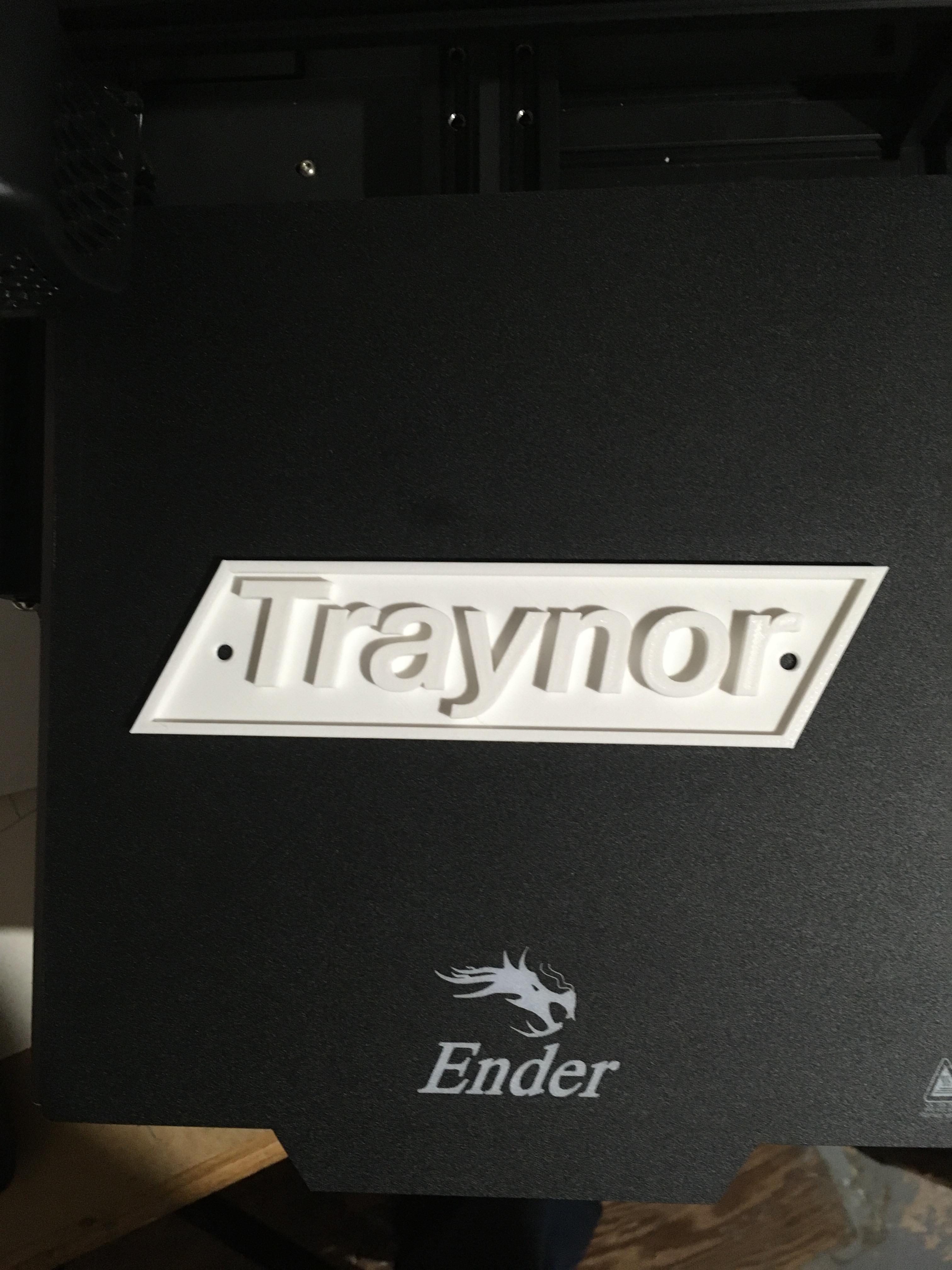 traynor logo.obj 3d model