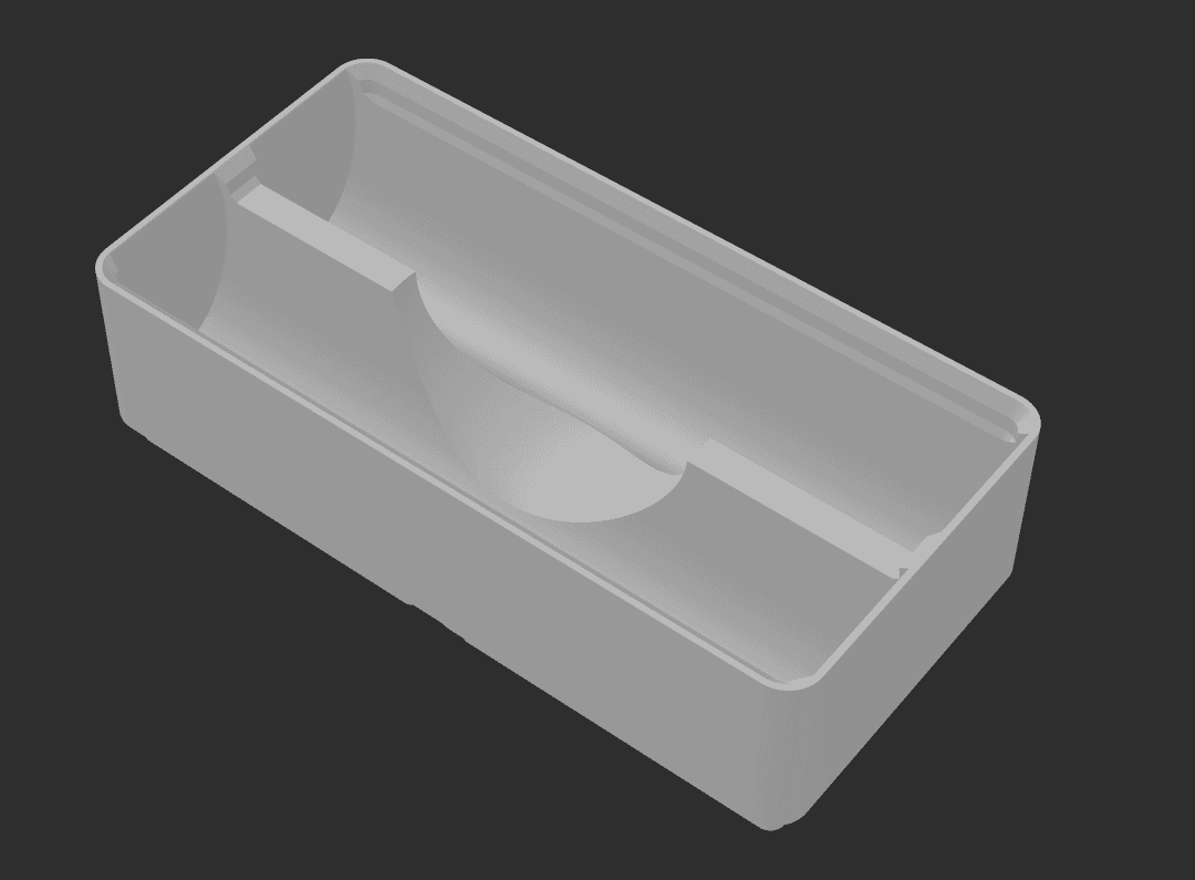 Gridfinity Bin for Oxo Silicone Flexible Pancake Turner by BombadBrad, Download free STL model
