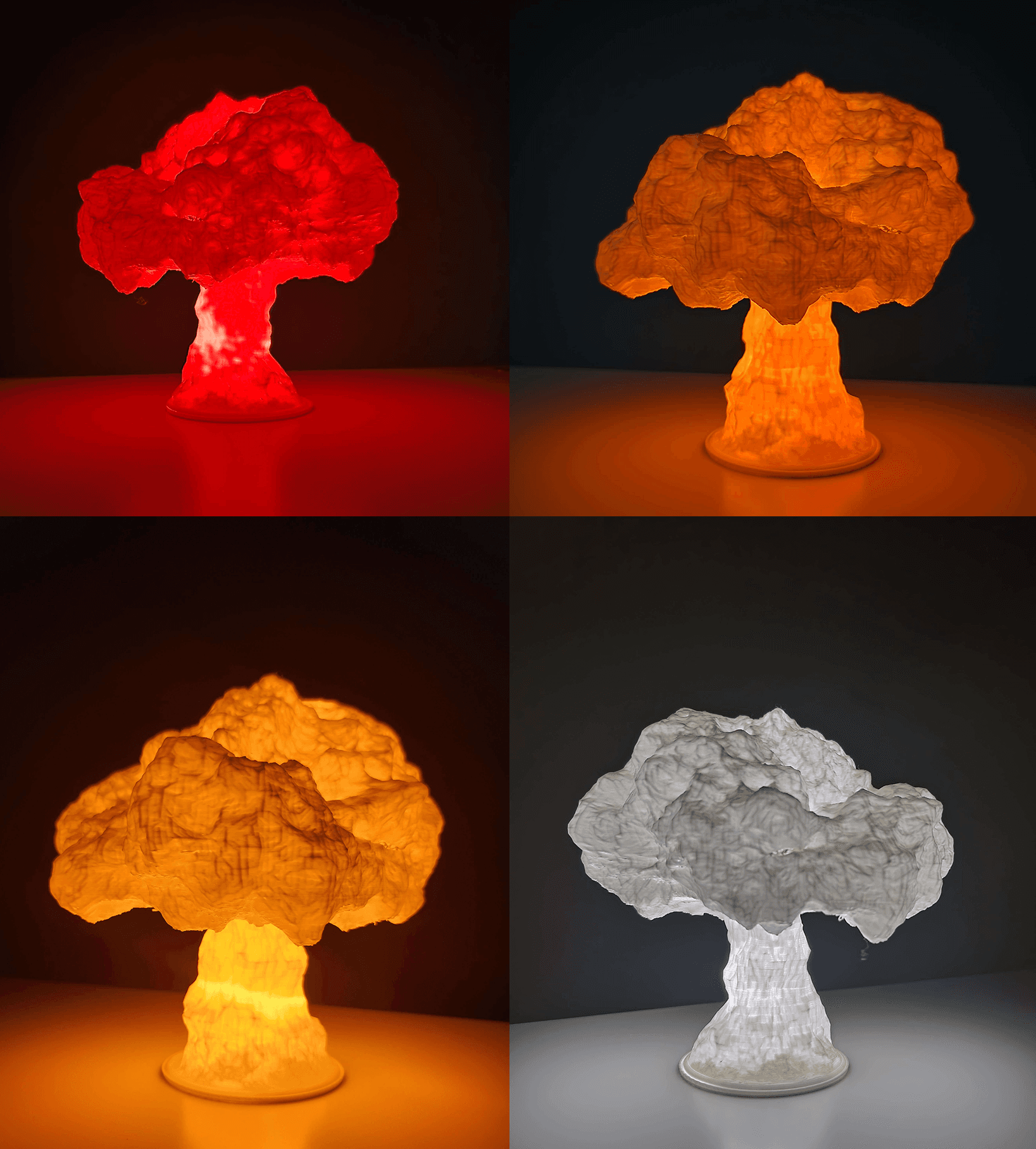 Mushroom Tealight Lamp  3d model