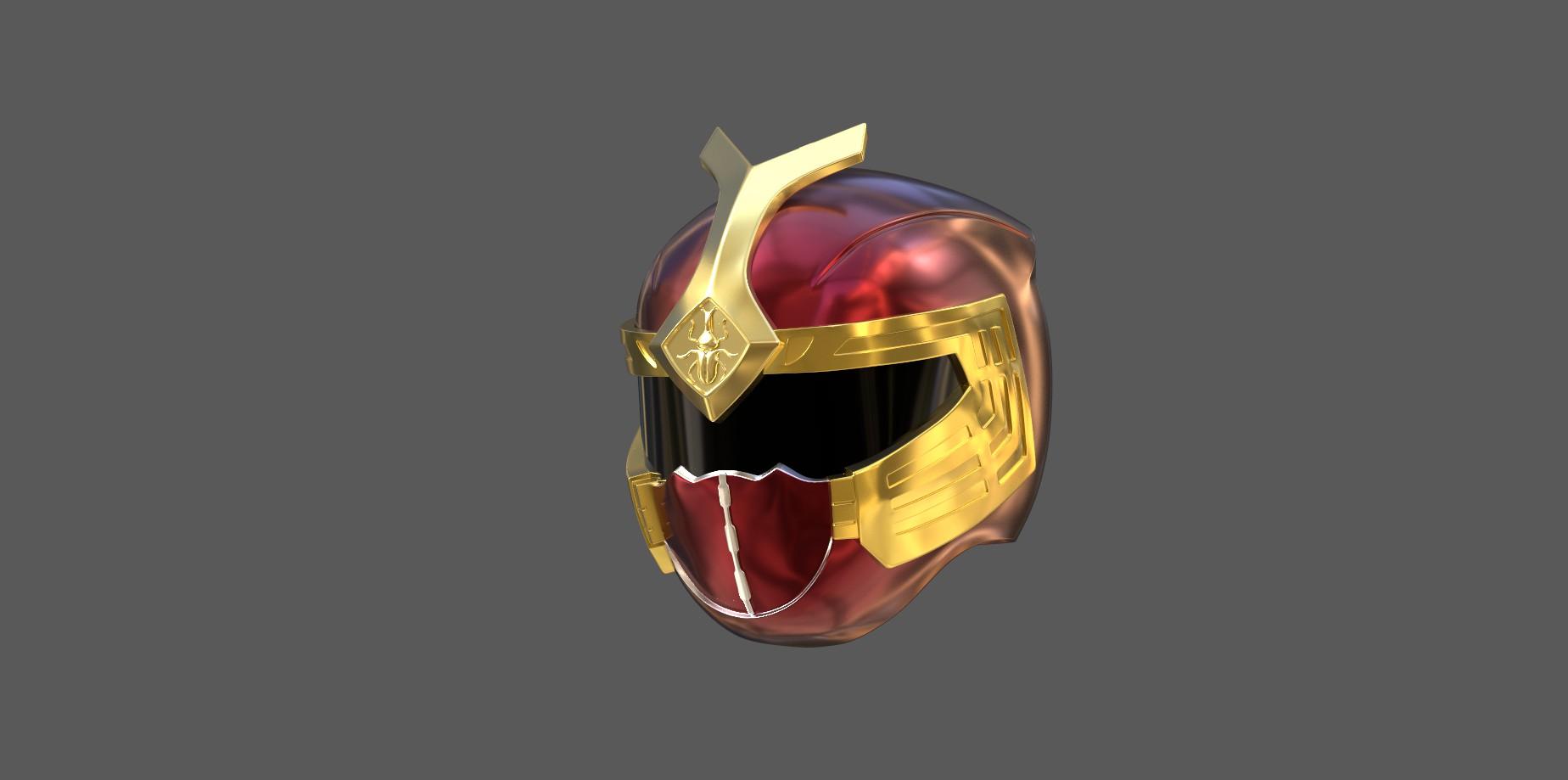 Crimson Thunder Ranger 3d model