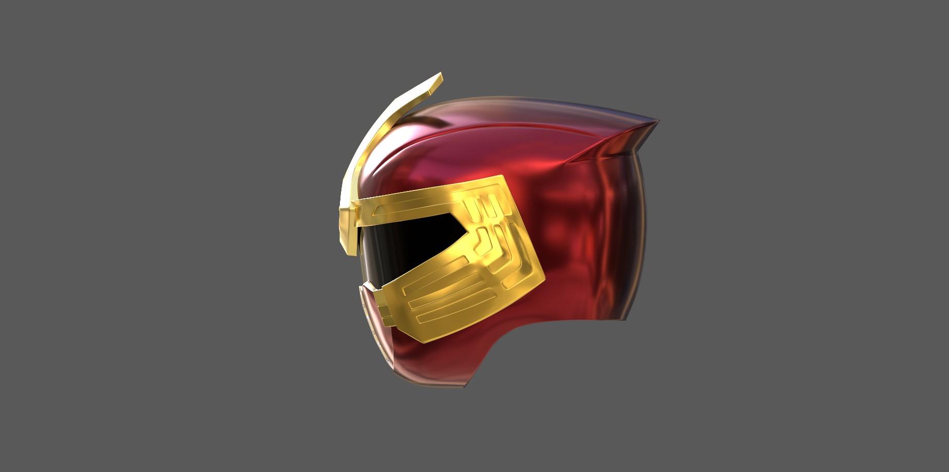 Crimson Thunder Ranger 3d model