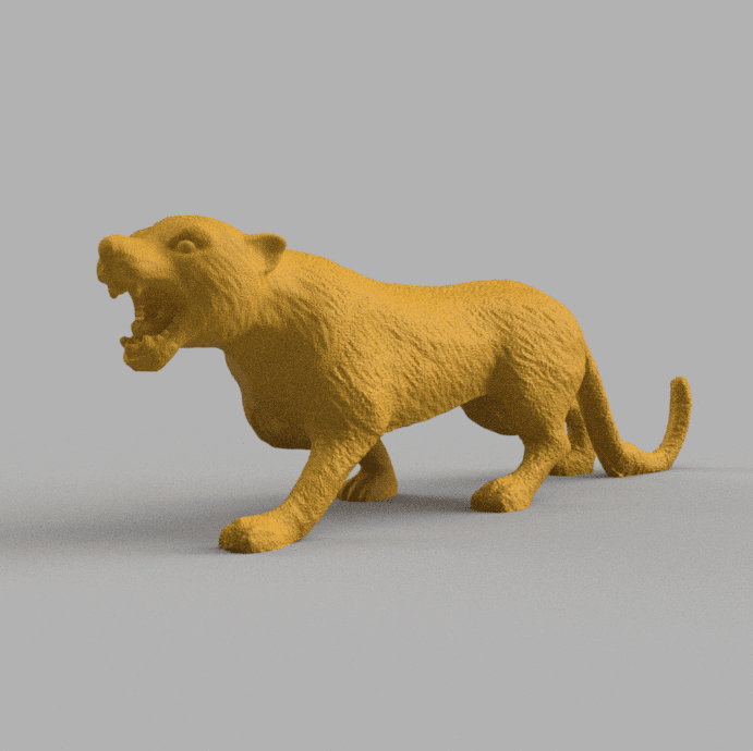 cheetah 3d model