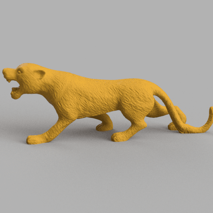 cheetah 3d model
