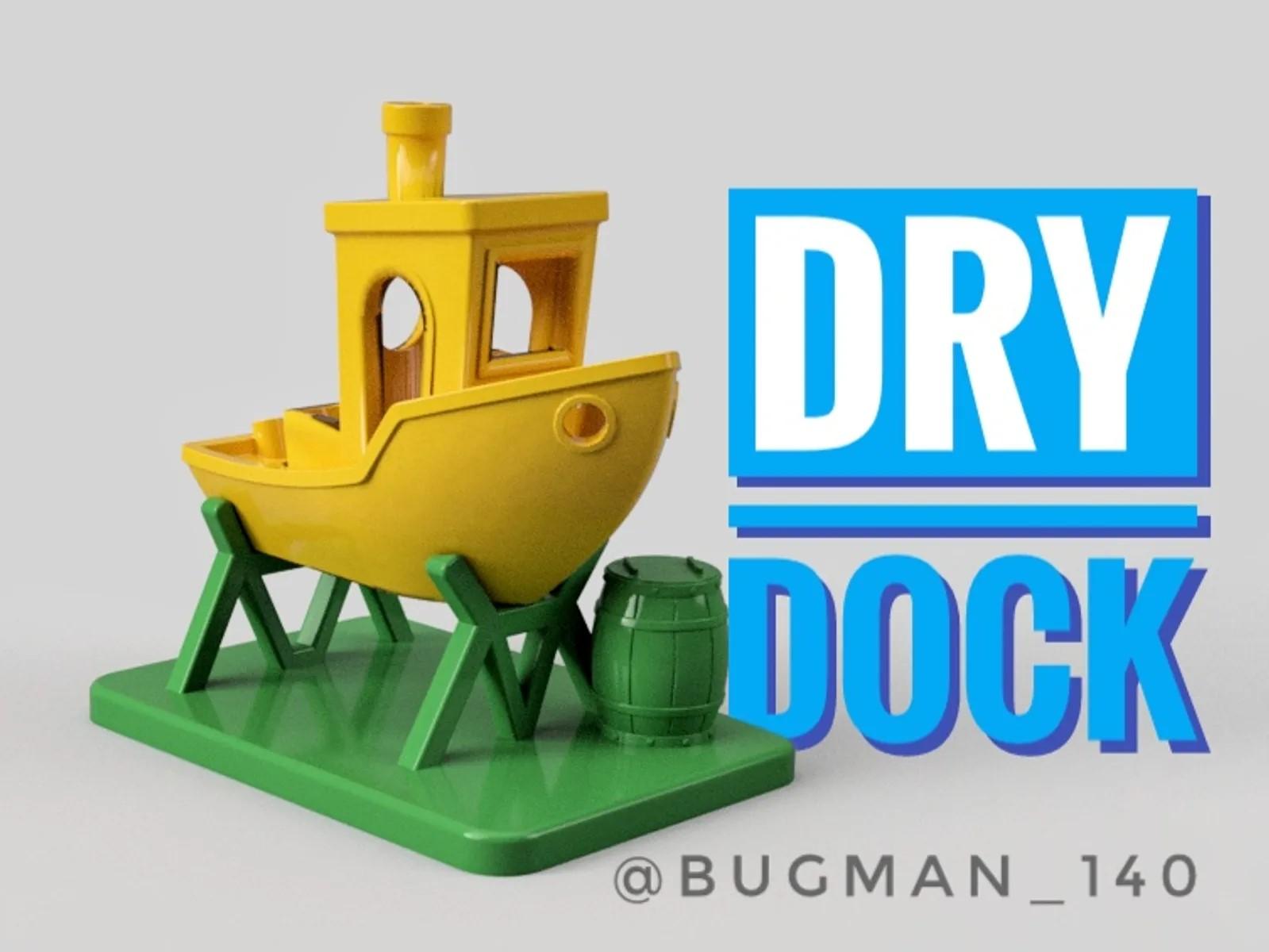 Dry Dock 3d model