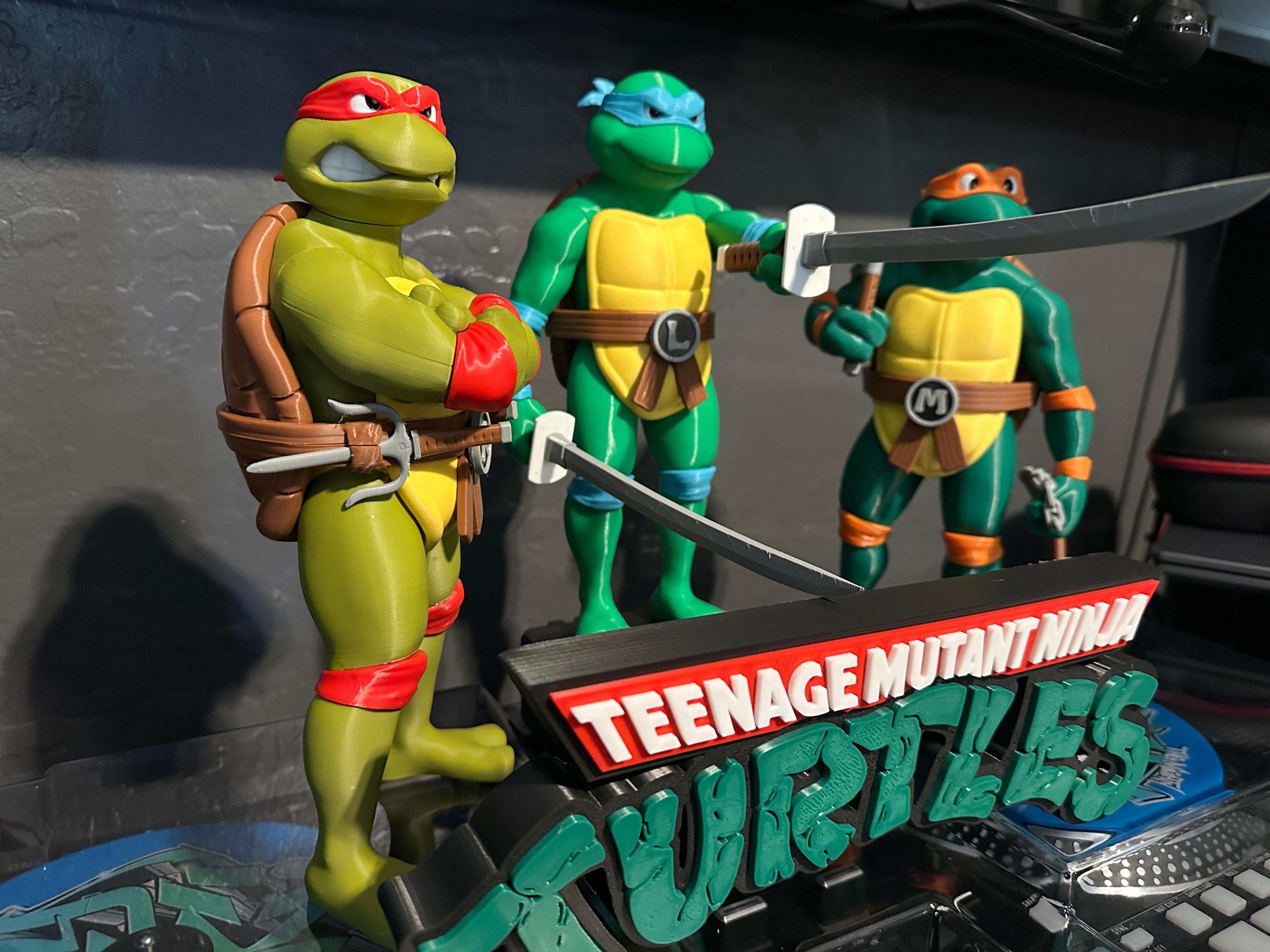 Raphael - TMNT 3D Printable Raphael - Teenage Mutant Ninja Turtles (80s-90s Cartoons) 3d model