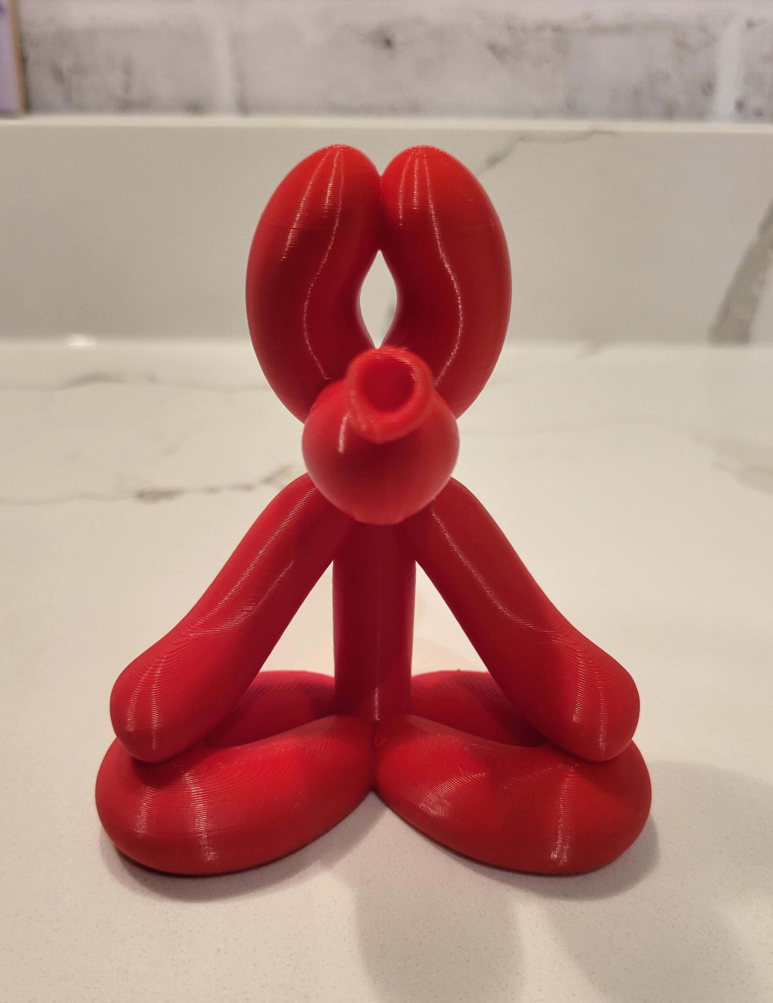 Balloon Dog -Meditation  - So cute! Perfect file!  - 3d model