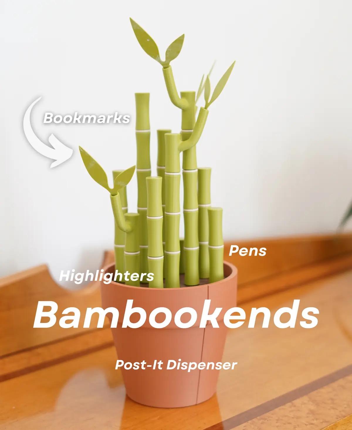 BAMBOOKENDS, 5 in 1 Functional Plant. 3d model