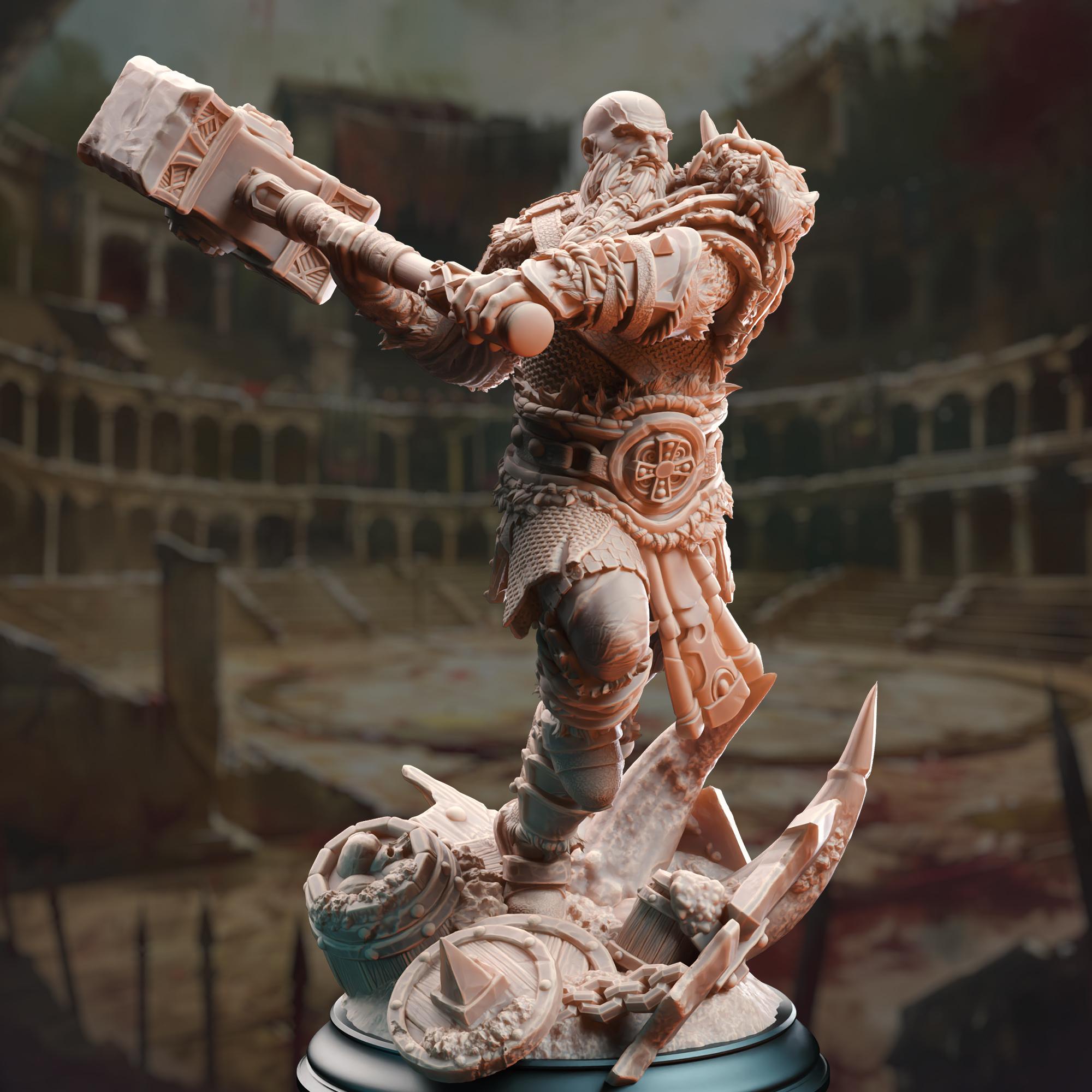 Human Giant Barbarian  3d model