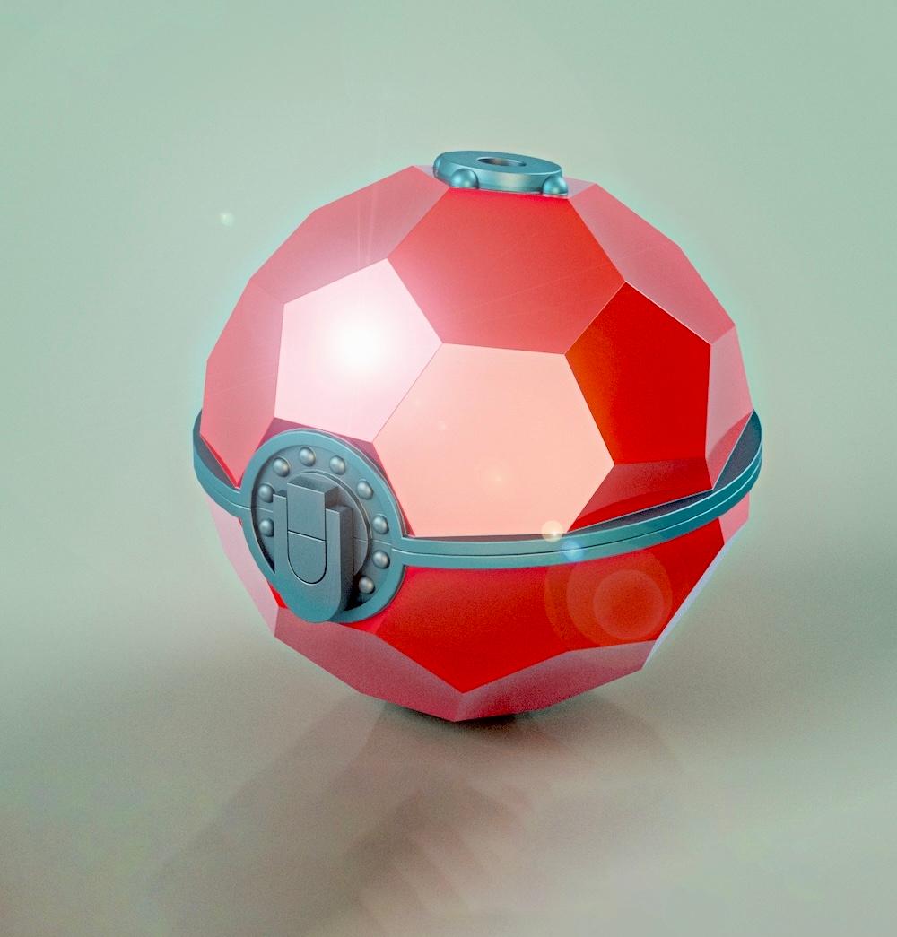 Pokemon Legends: Arceus Origin Ball 3d model