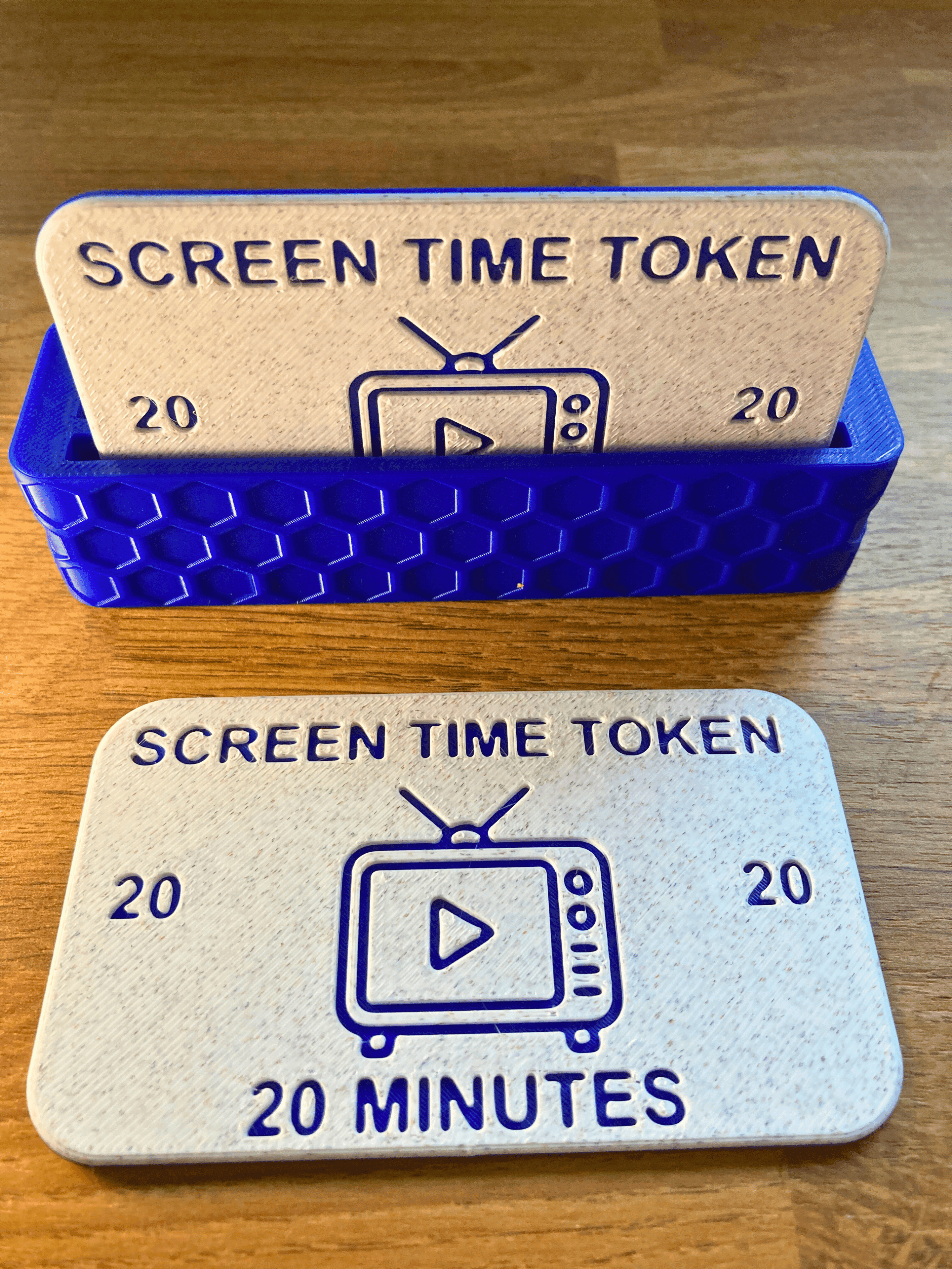 Kids Screen Time Tokens | TV Time | Chores For Screen Time 3d model