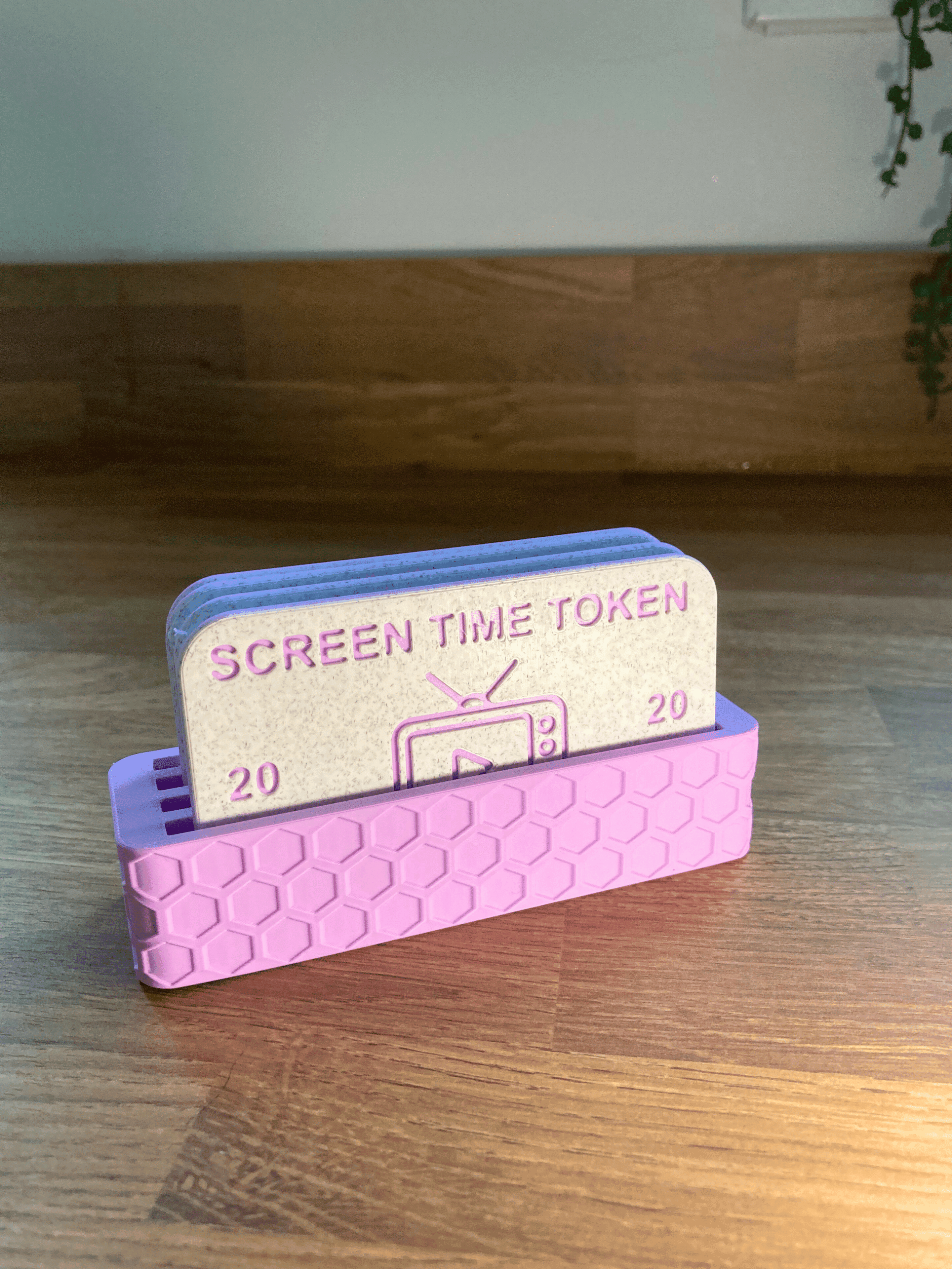 Kids Screen Time Tokens | TV Time | Chores For Screen Time 3d model