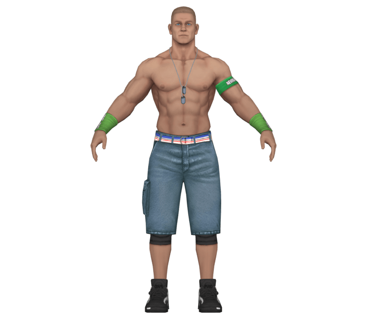 John Cena 3d model