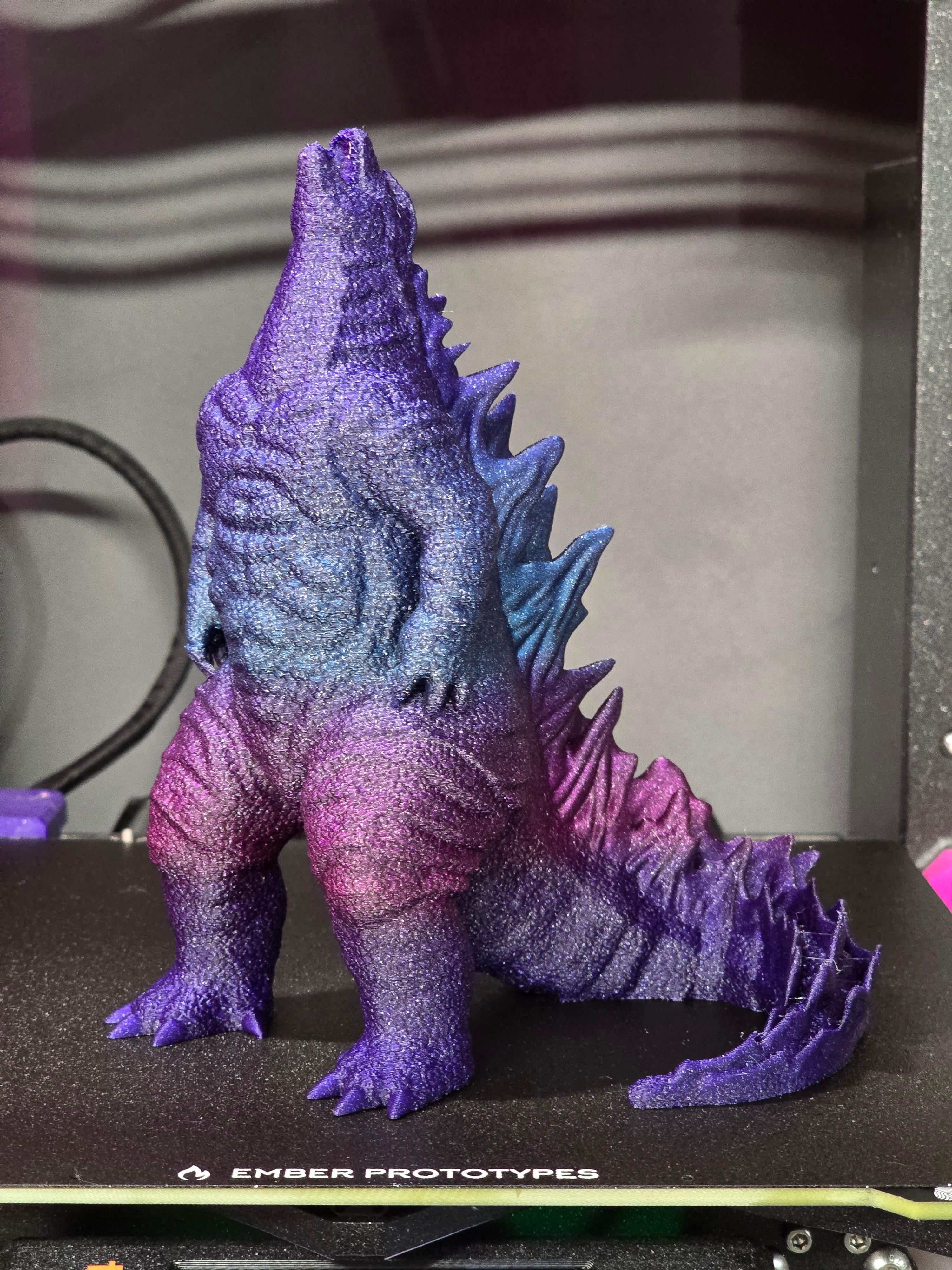 Godzilla (Easy Print) 3d model