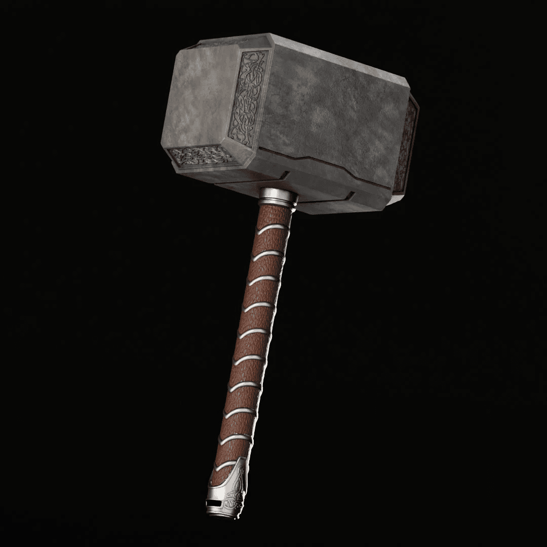 Thor Hammer Mjolnir 3d FILE STL 3d model