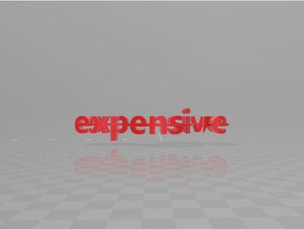 music - expensive ... a 2 side thing 3d model