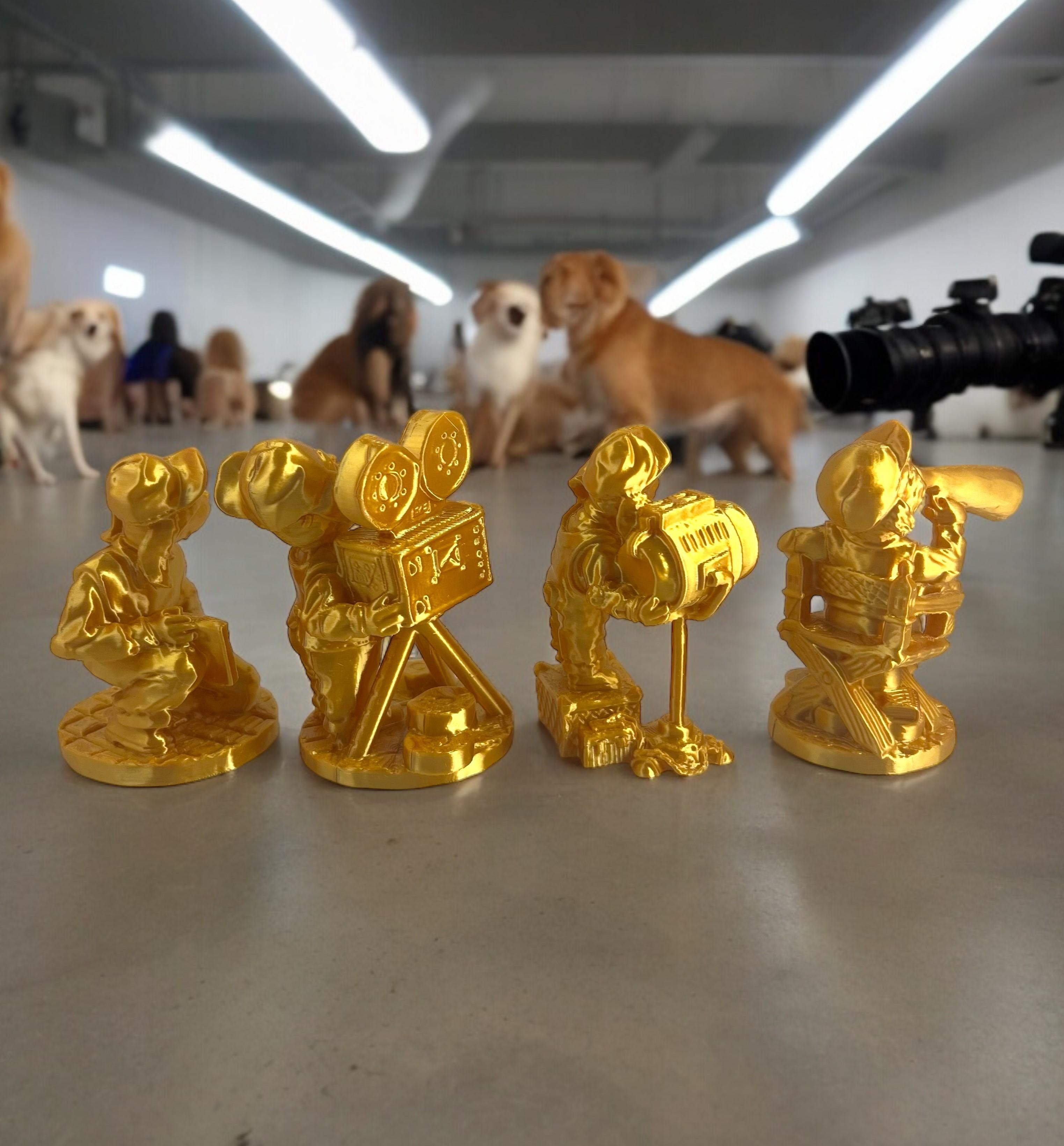 Movie producer dogs X4 series 3d model