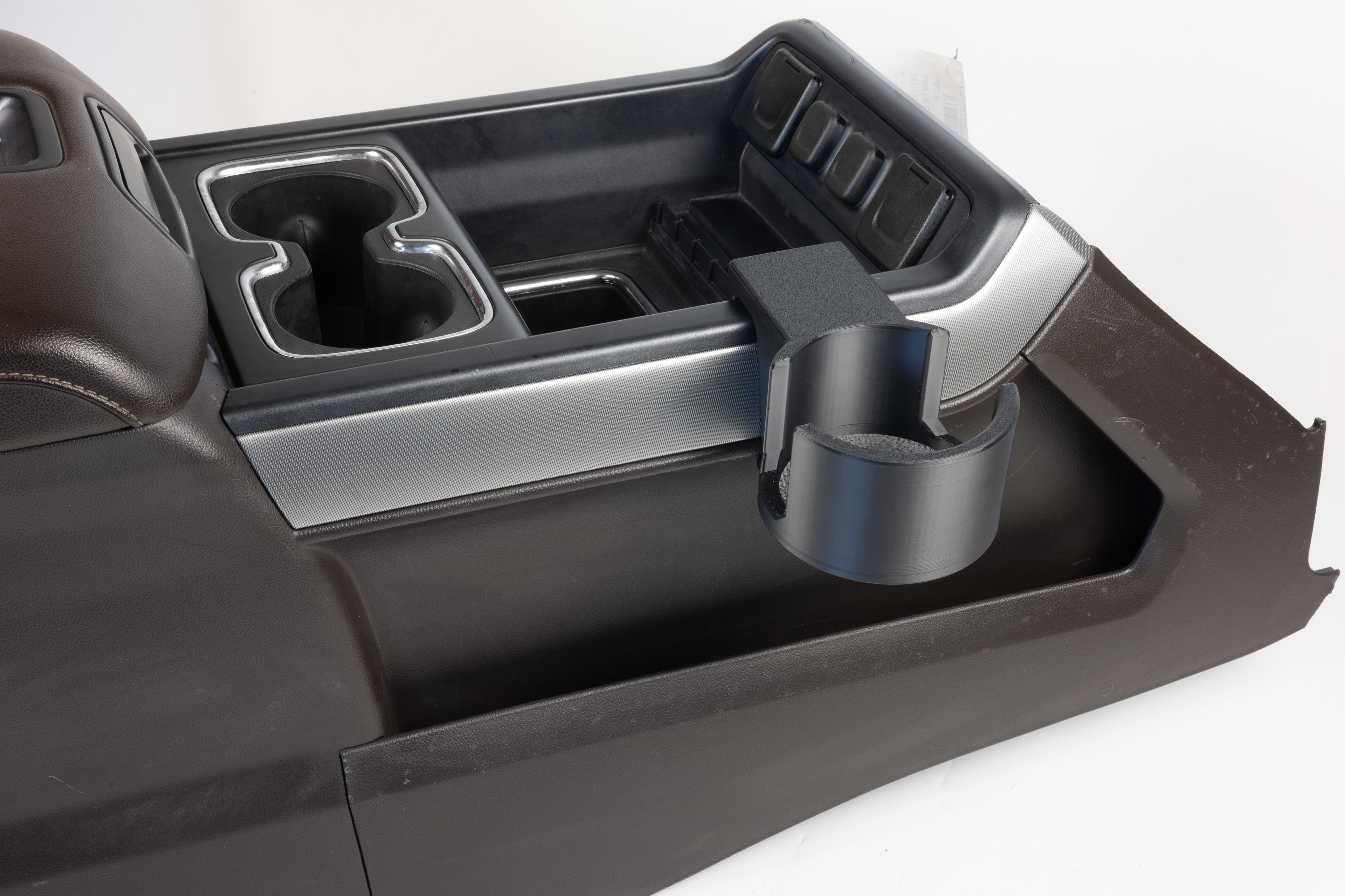 2014-2018 Silverado and Sierra Mug Holder - Full Center Floor Console 3d model