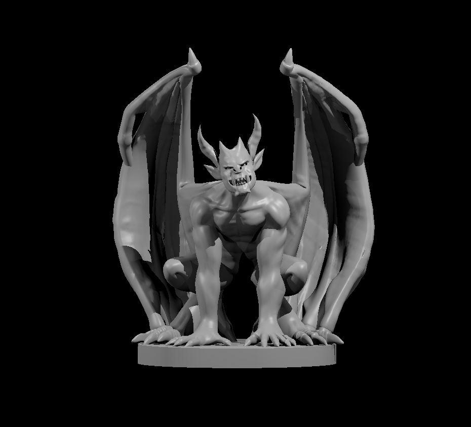 Gargoyle - Gargoyle - 3d model render - D&D - 3d model