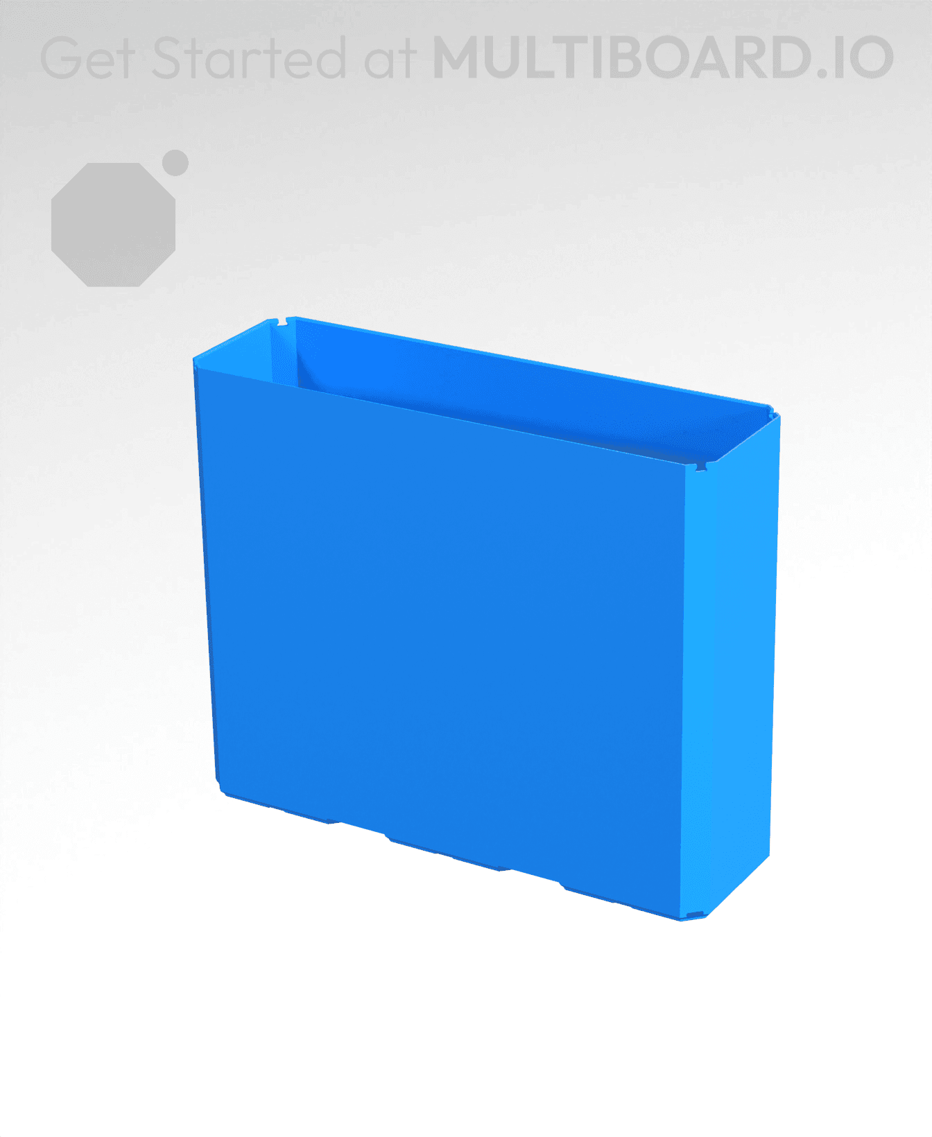 3x1x2.5 - Bin - Multibin Insert 3d model