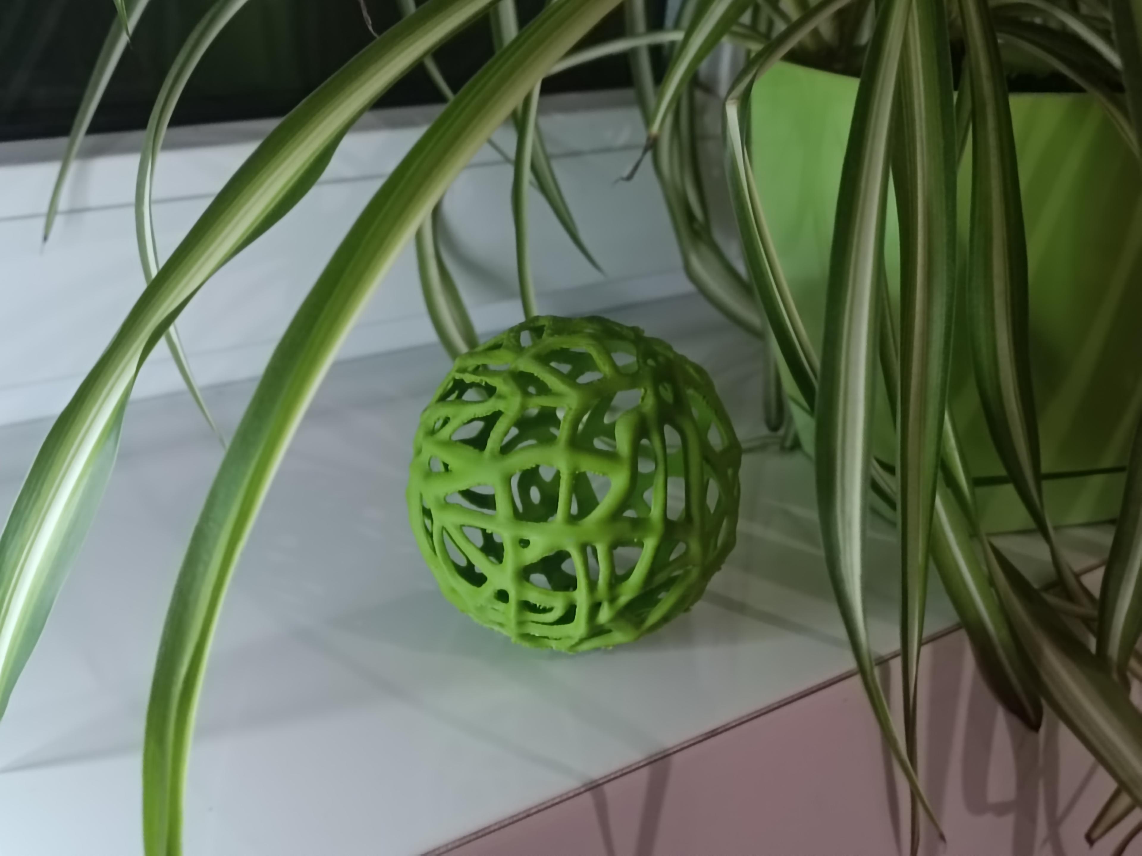 Vine Ball Home Decor 3d model