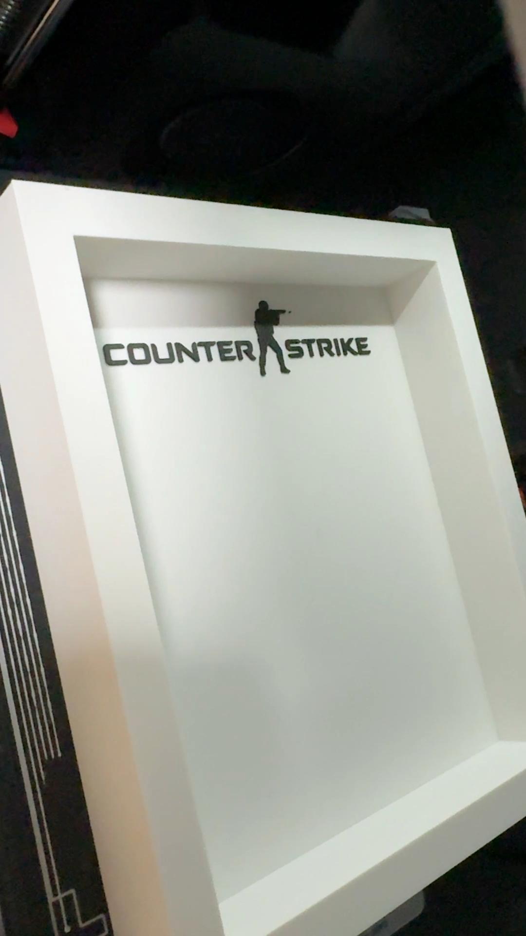 Counter Strike Frame logo 3d model