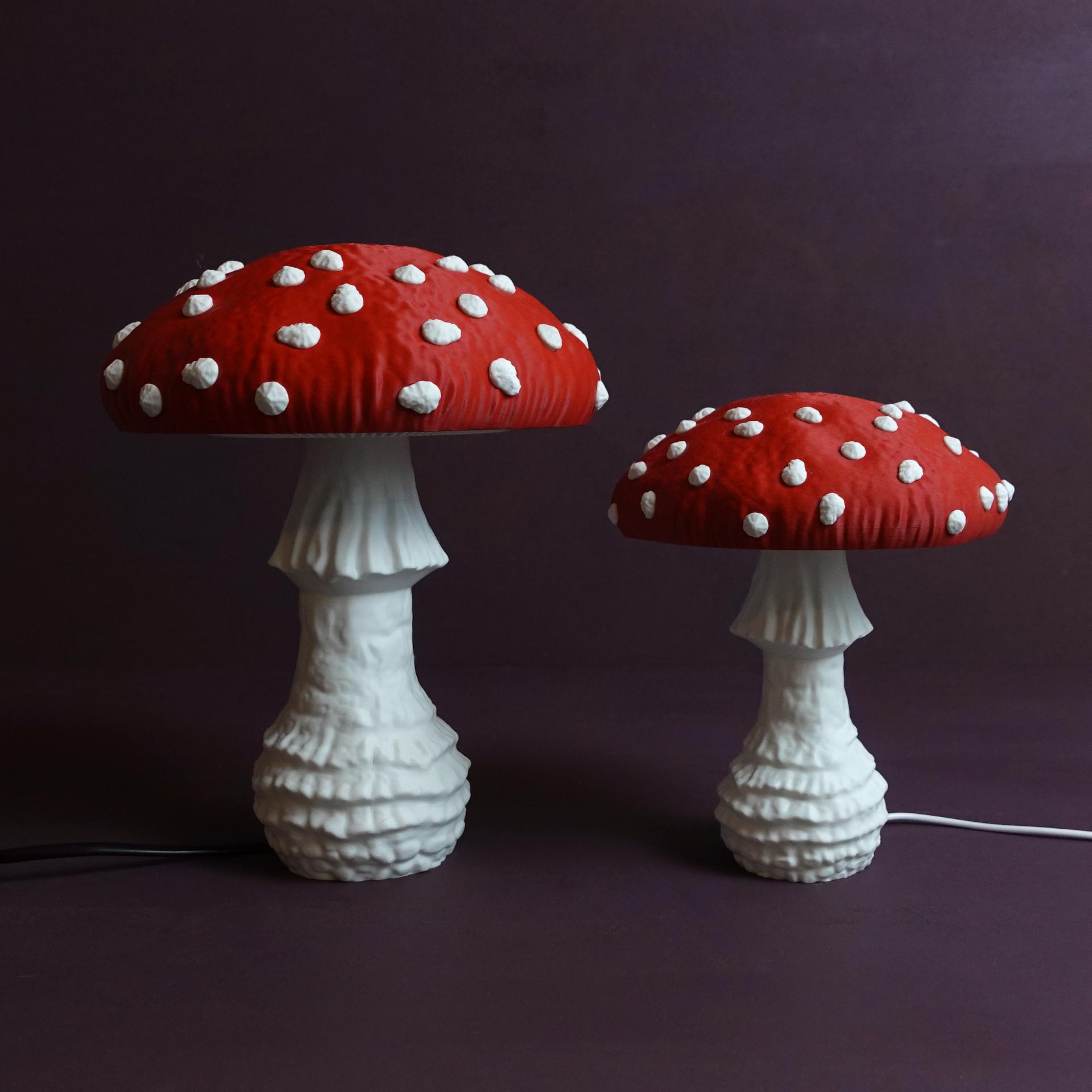 Mushroom lamp “Amanita Muscaria” 3d model