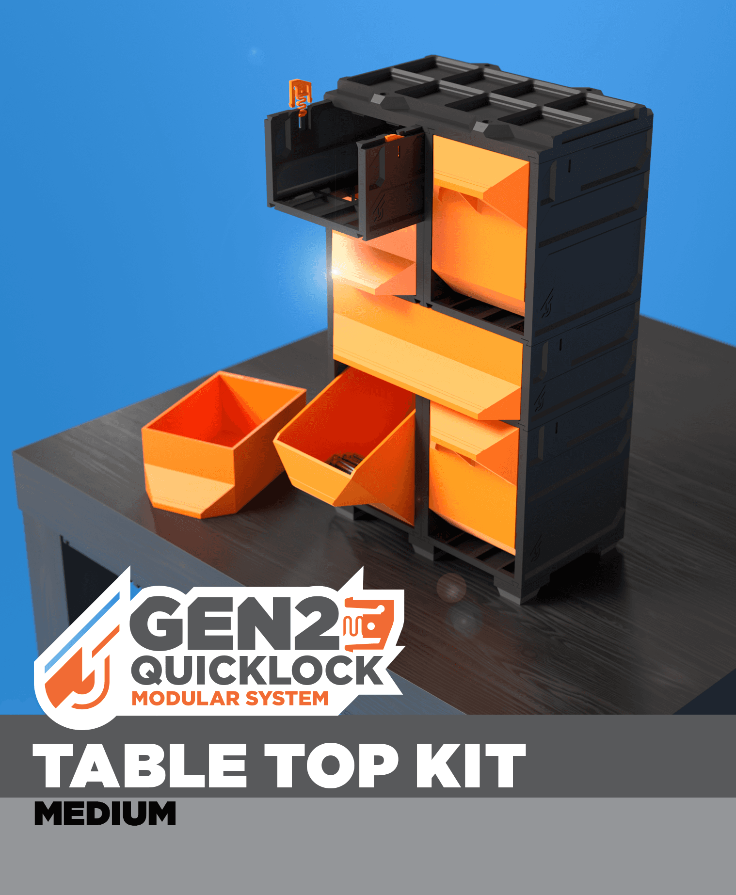 GEN2 Table Top Kit - Medium 3d model