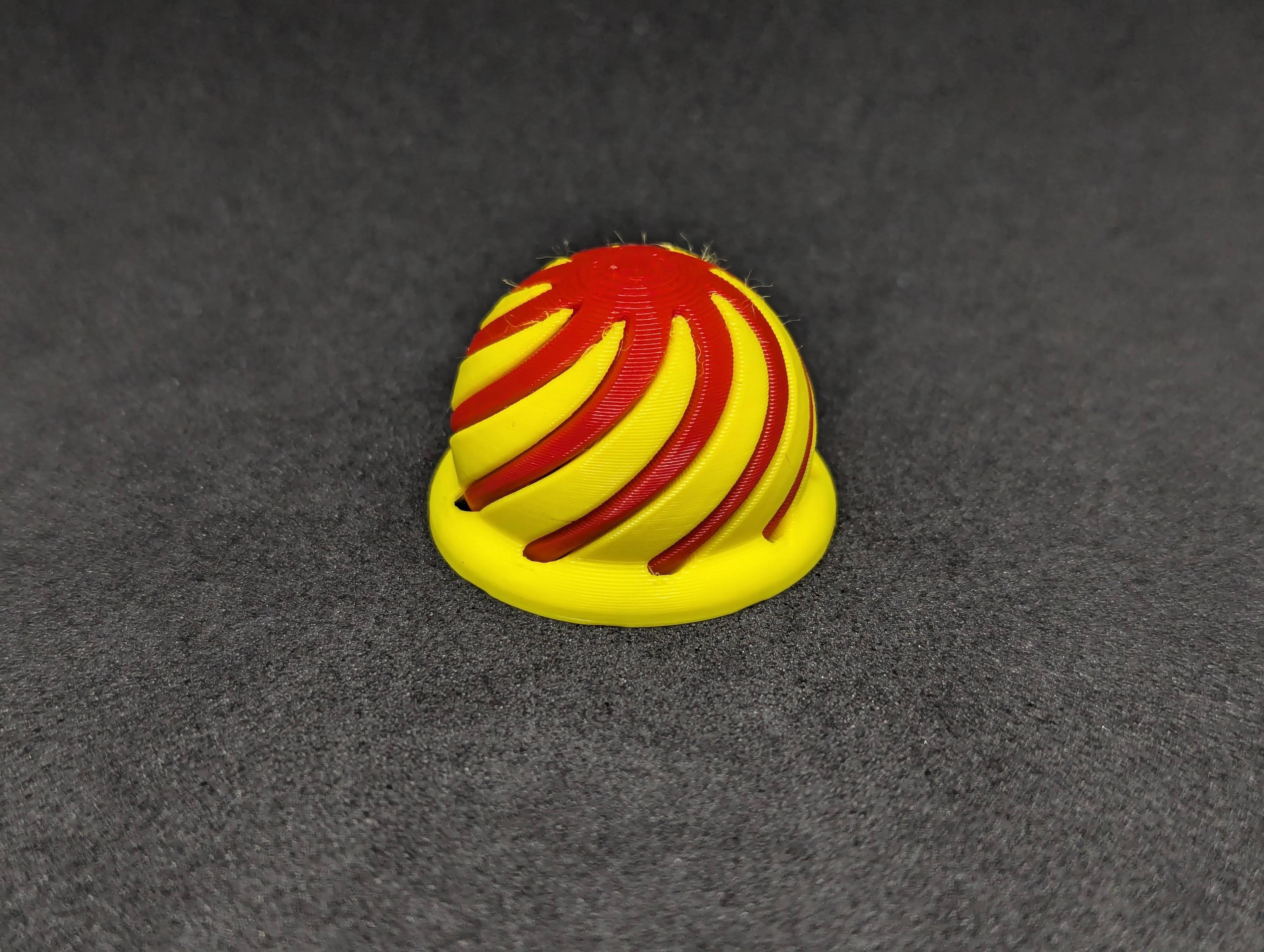 Sphere Vortex/Helix Fidget toy 3d model