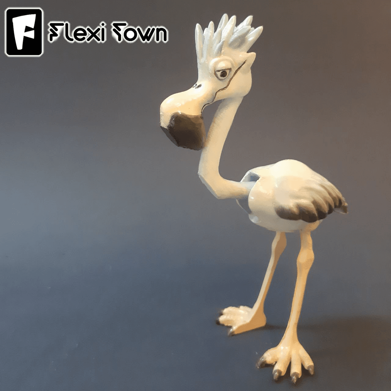 Flexi Print-in-Place Flamingo 3d model