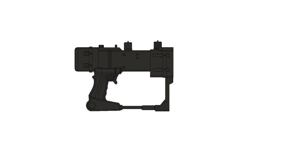 Pew Pew Laser Pistol from Fallout 4 3d model