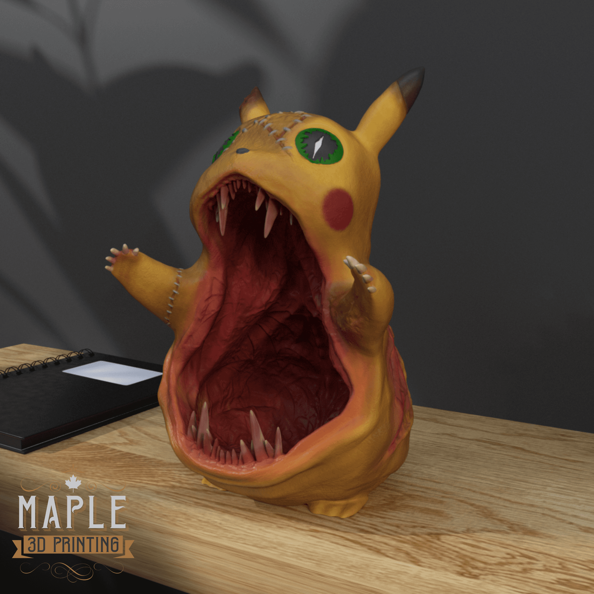 Monster Pikachu-V2 - Halloween - Pokemon 3d model