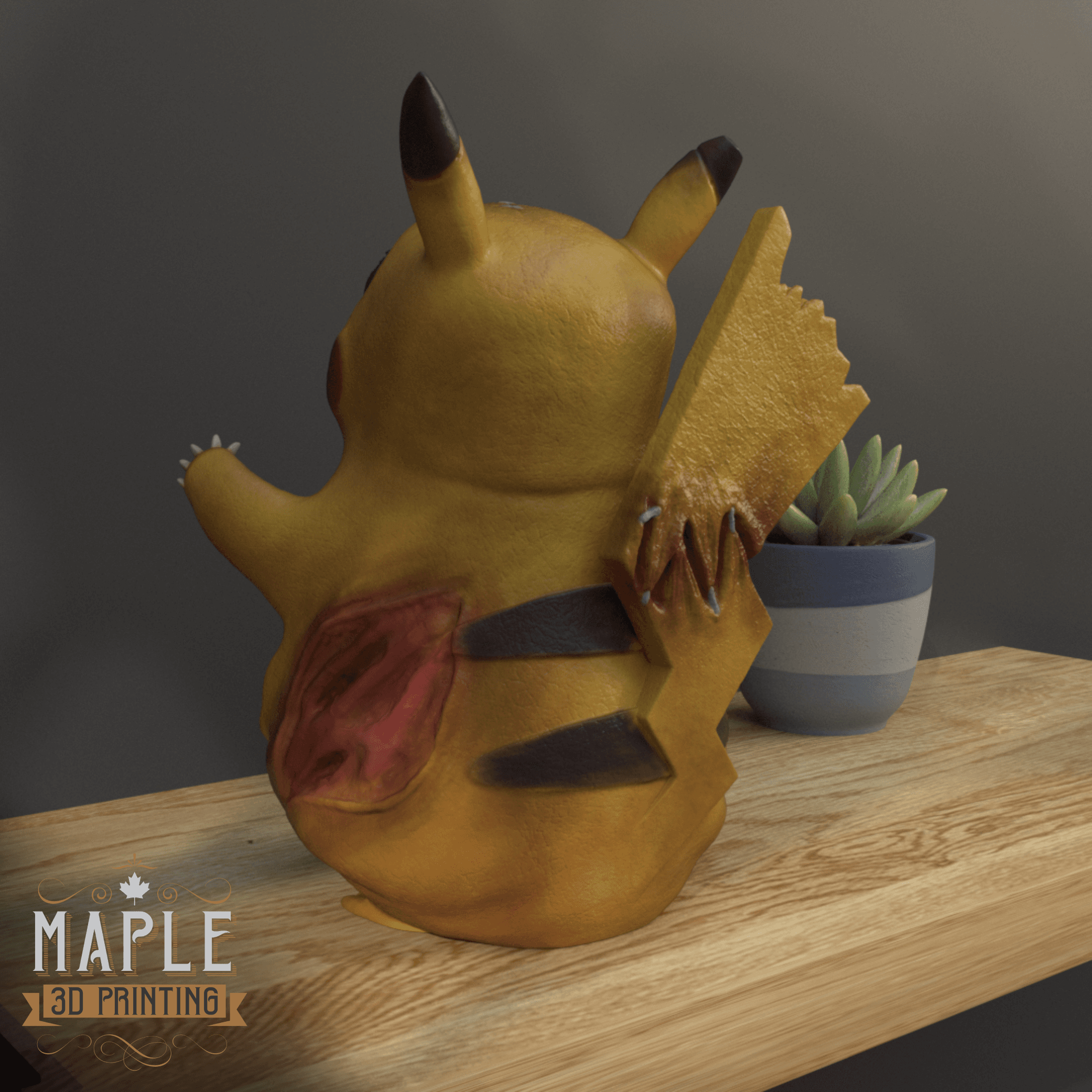 Monster Pikachu-V2 - Halloween - Pokemon 3d model