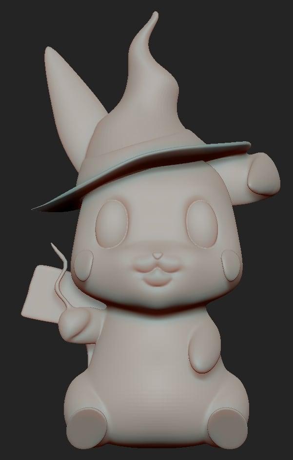 STL file POKEMON PIKACHU SWEETNESS 🐉・3D printer model to