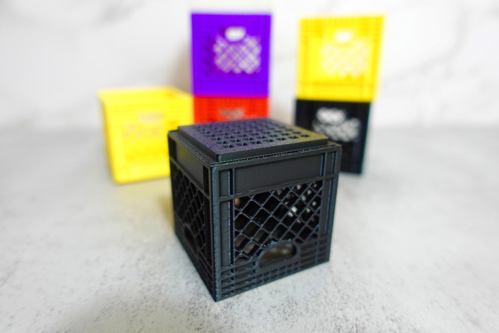 Stackable Mini Crate V2 3d model