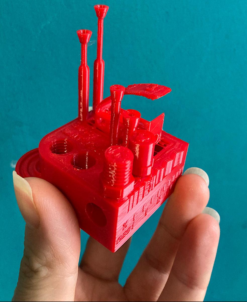 Lost Factory Cube  - Printed in PETG :) - 3d model