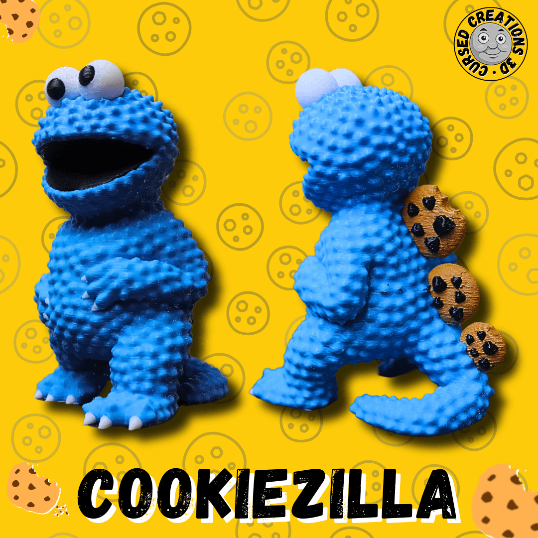 Cookiezilla 3d model