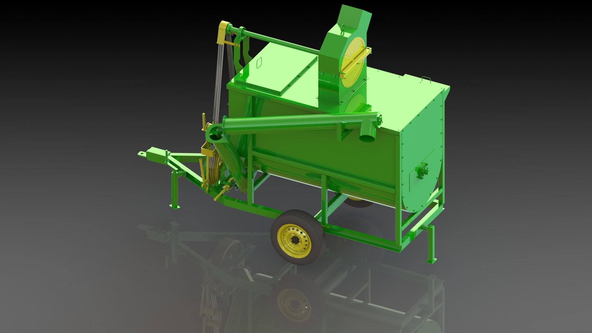 Grain Mill (Moledora de Grano) 3d model