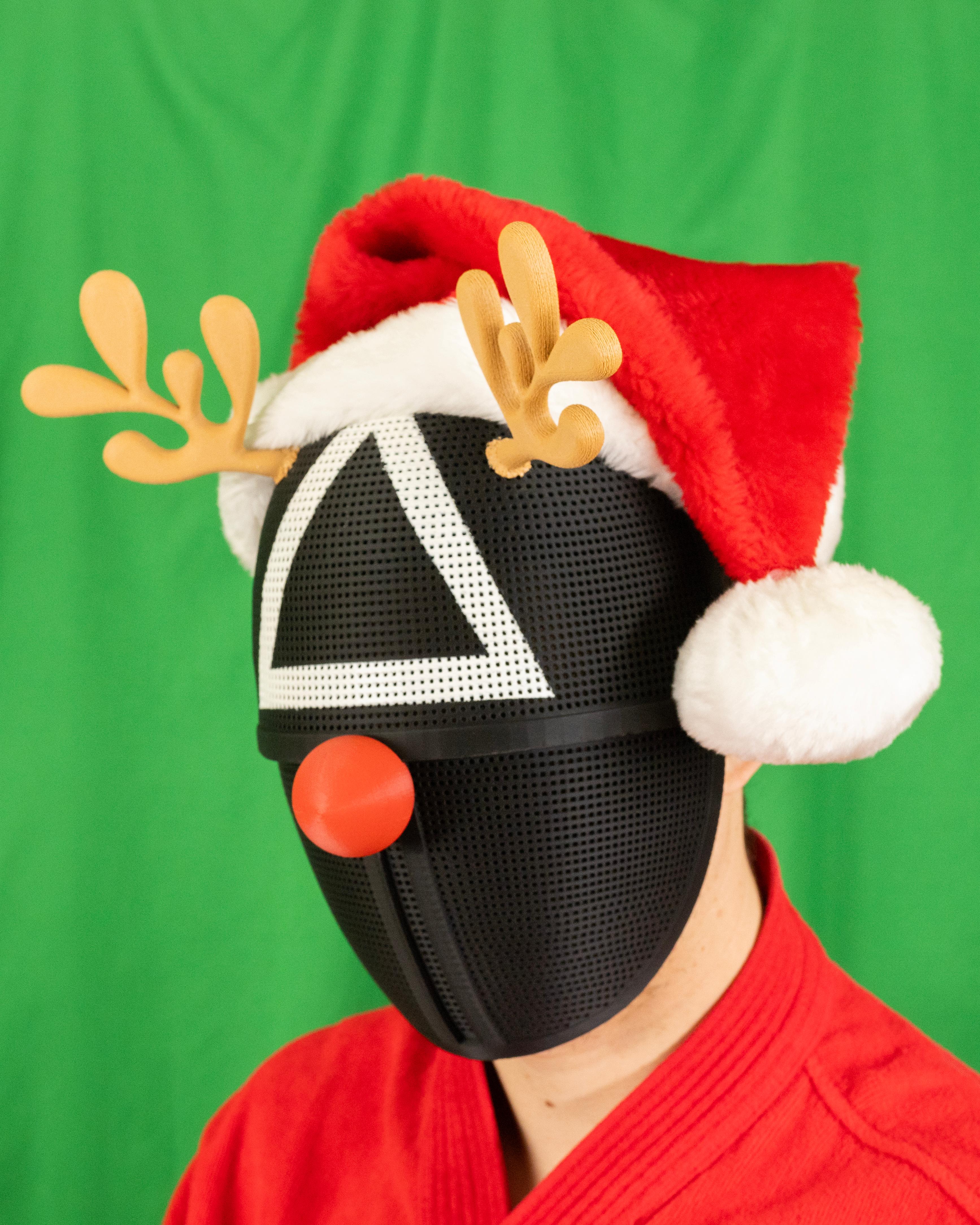 The Reindeer Games // Squid Games Soldier Mask Christmas Remix 3d model
